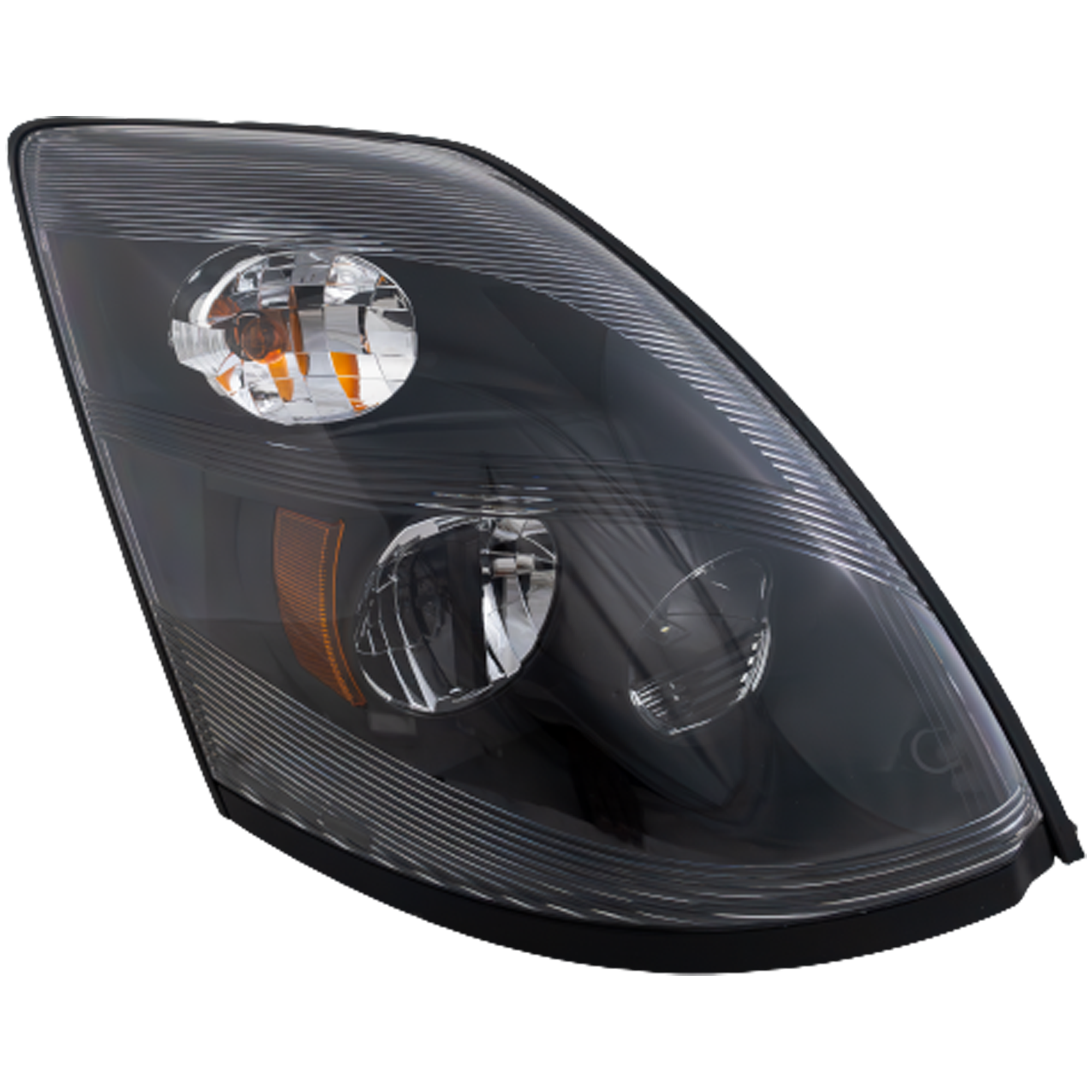 AM VOLVO HD VN SERIES 15-17 HEAD LAMP RH Assembly LED Black Interior Standard Type SKU RV10010045 HDA OEM TL27620CB