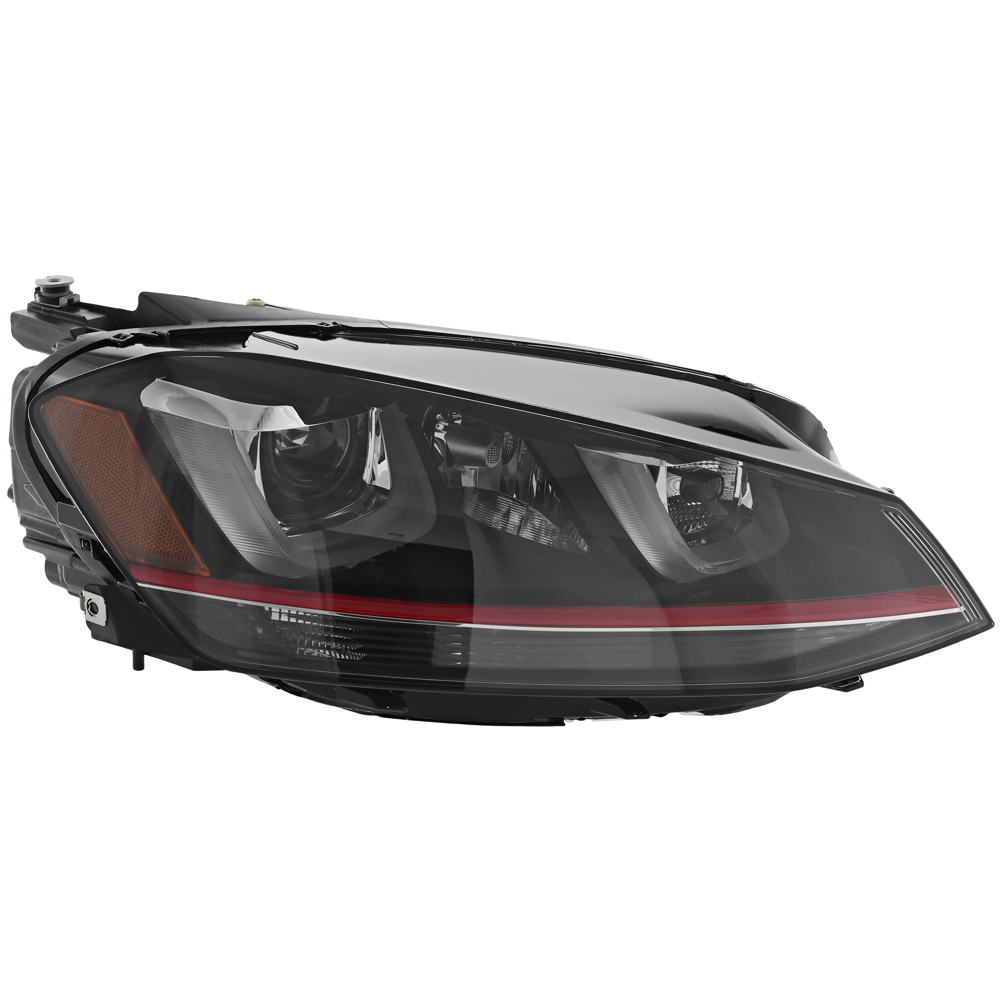 AM GOLF GTI 15-17 HEAD LAMP RH Lens and Housing HID Xenon w o HID Kit w Adaptive Headlights From 7-1-14 SKU RV10010055U Partslink VW2519117 OEM 5GM941754A
