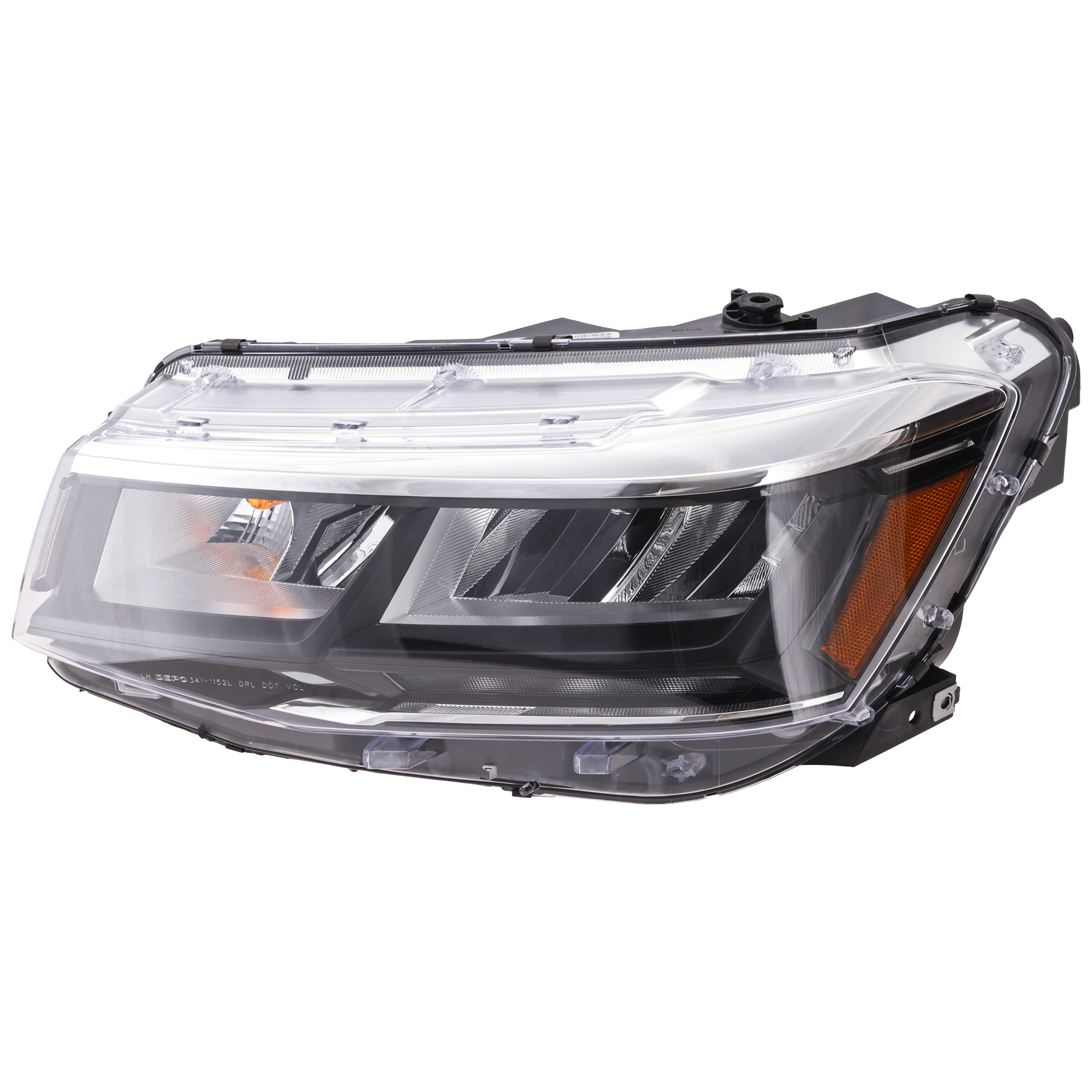 AM TAOS 22-24 HEAD LAMP LH Assembly LED w o Adaptive Headlight SKU RV10010058A Partslink VW2502183 OEM 2GJ941035