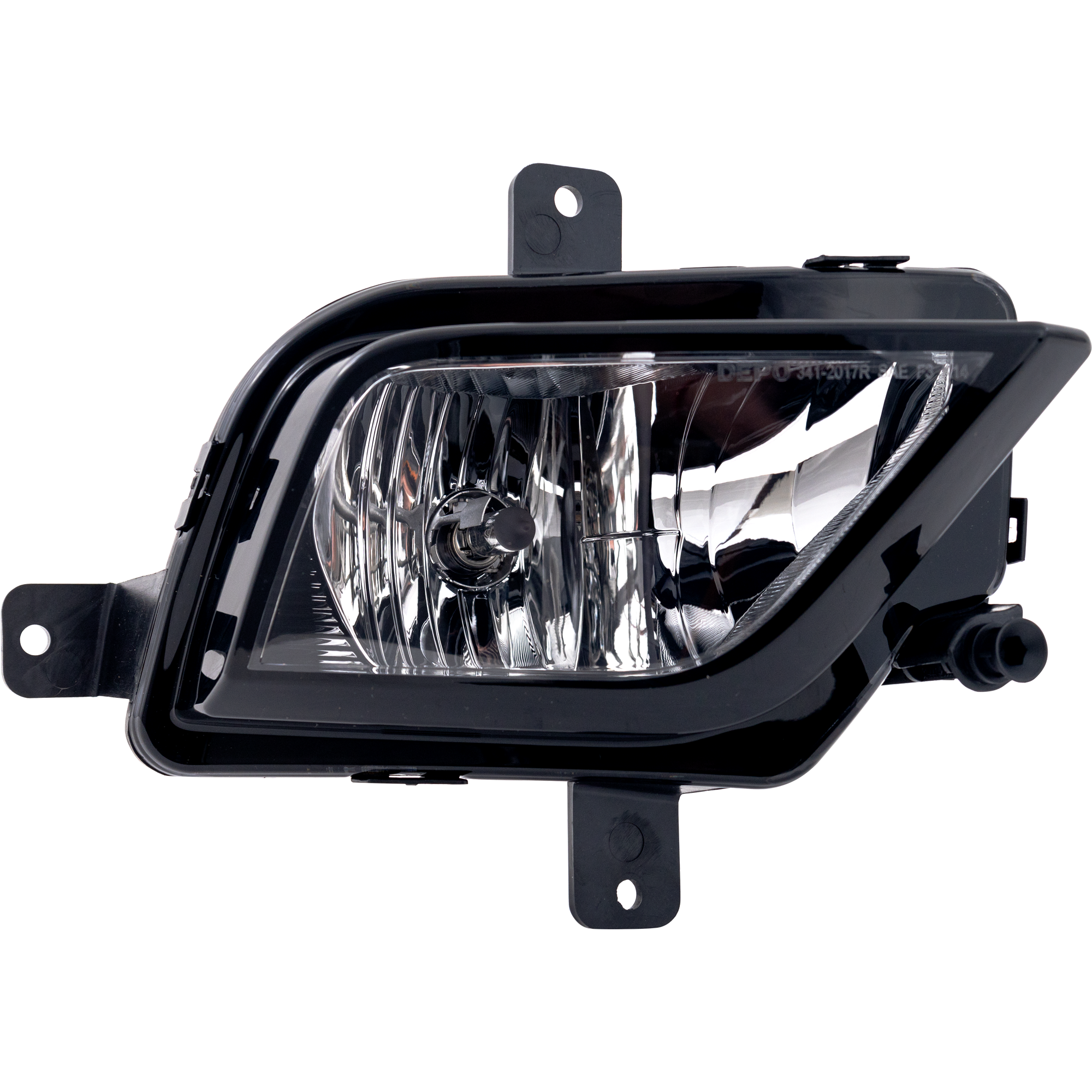 AM JETTA 17-18 FRONT FOG LAMP RH Assembly Halogen GLI Wolfsburg Models Sedan From 10-3-16 CAPA SKU RV10750021Q Partslink VW2593134C OEM 5C7941700Q