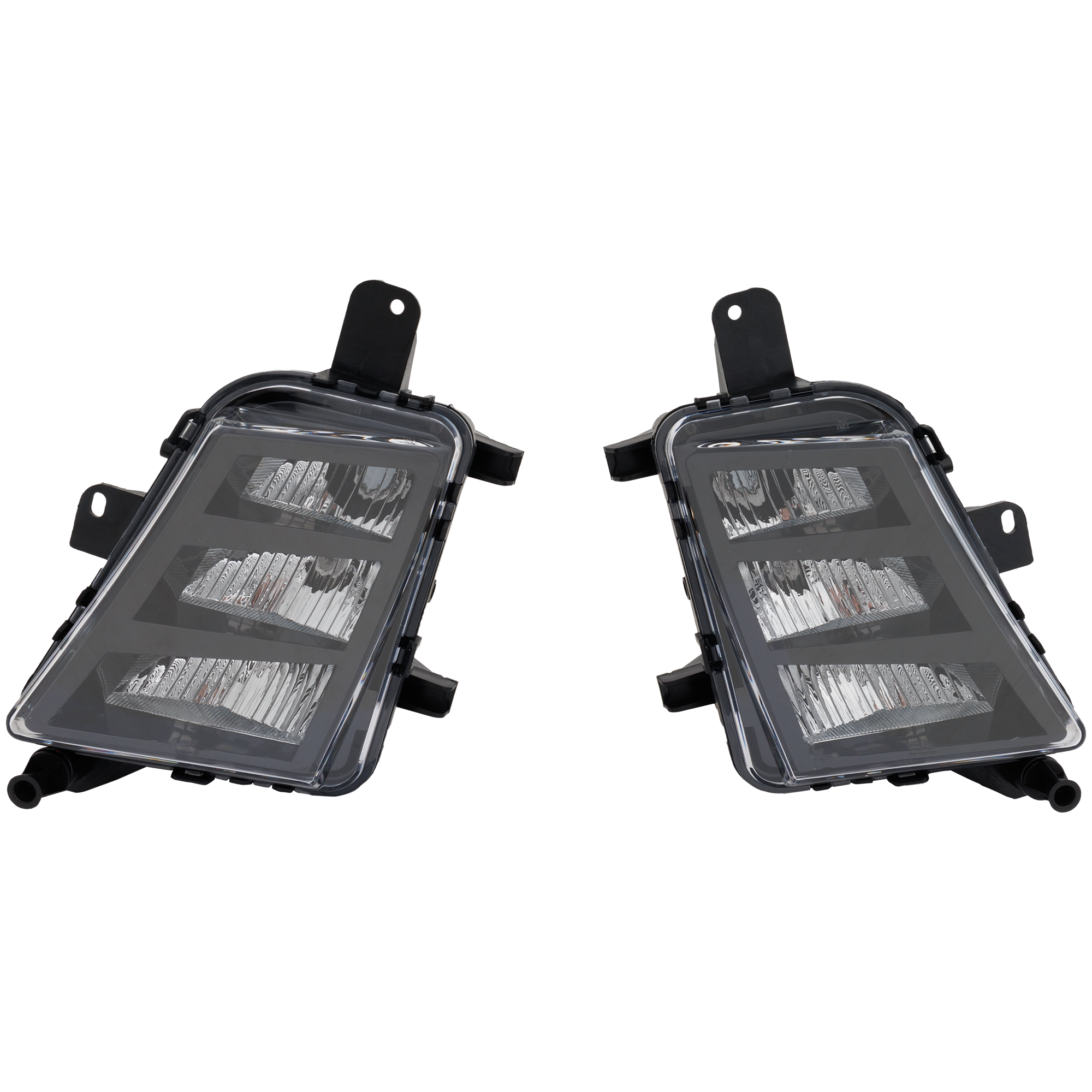 AM GOLF 15-16 FOG LAMP RH AND LH Assembly LED Clear Lens SKU RV10750028A Partslink VW2593128 VW2592128 OEM 5GM941700A 5GM941699A