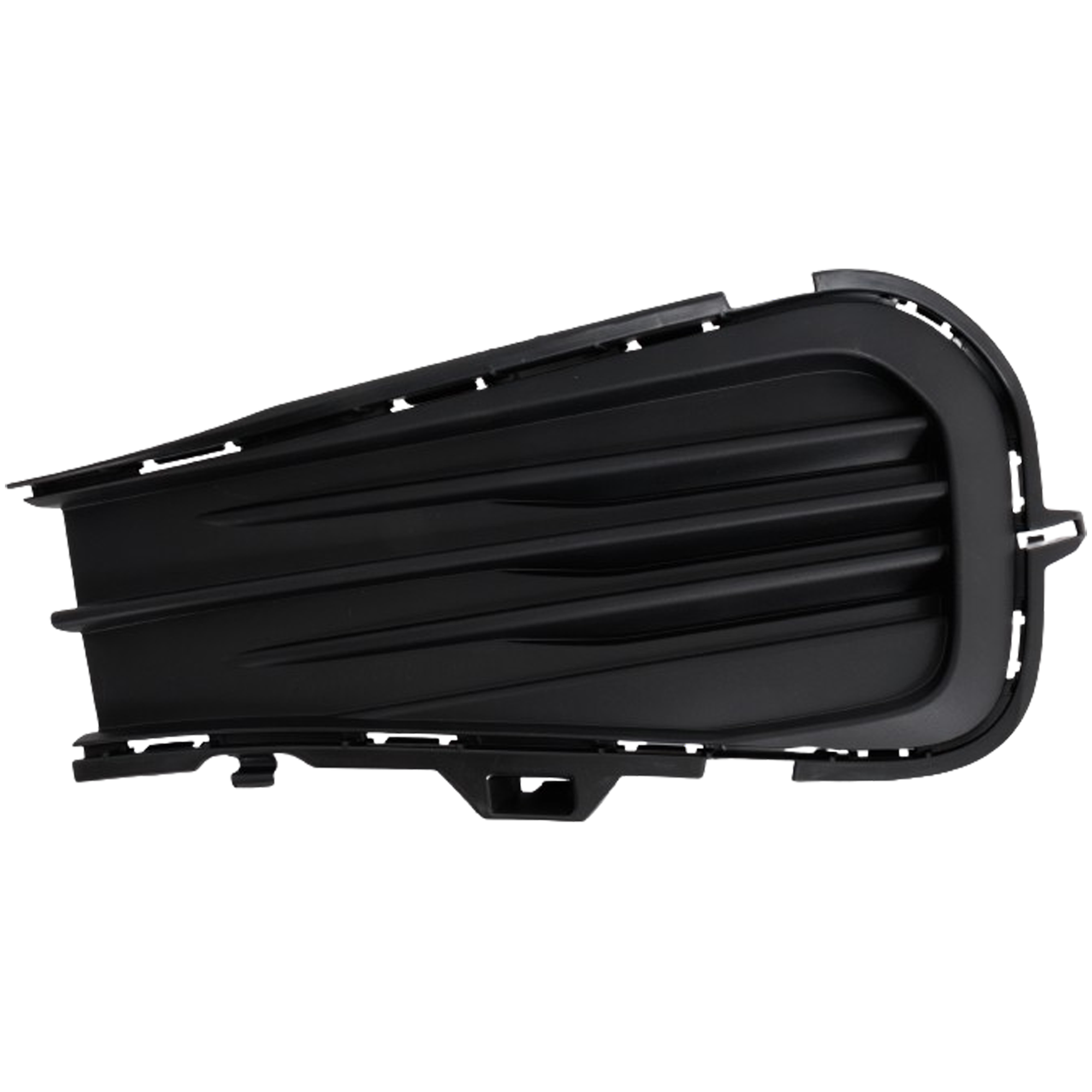 AM JETTA 22-23 FOG LAMP COVER RH Outer Grille Black w o Sport Pkg Comfortline SE S Trendline Models SKU RV10770001 Partslink VW1039175 OEM 17A853666C9B9