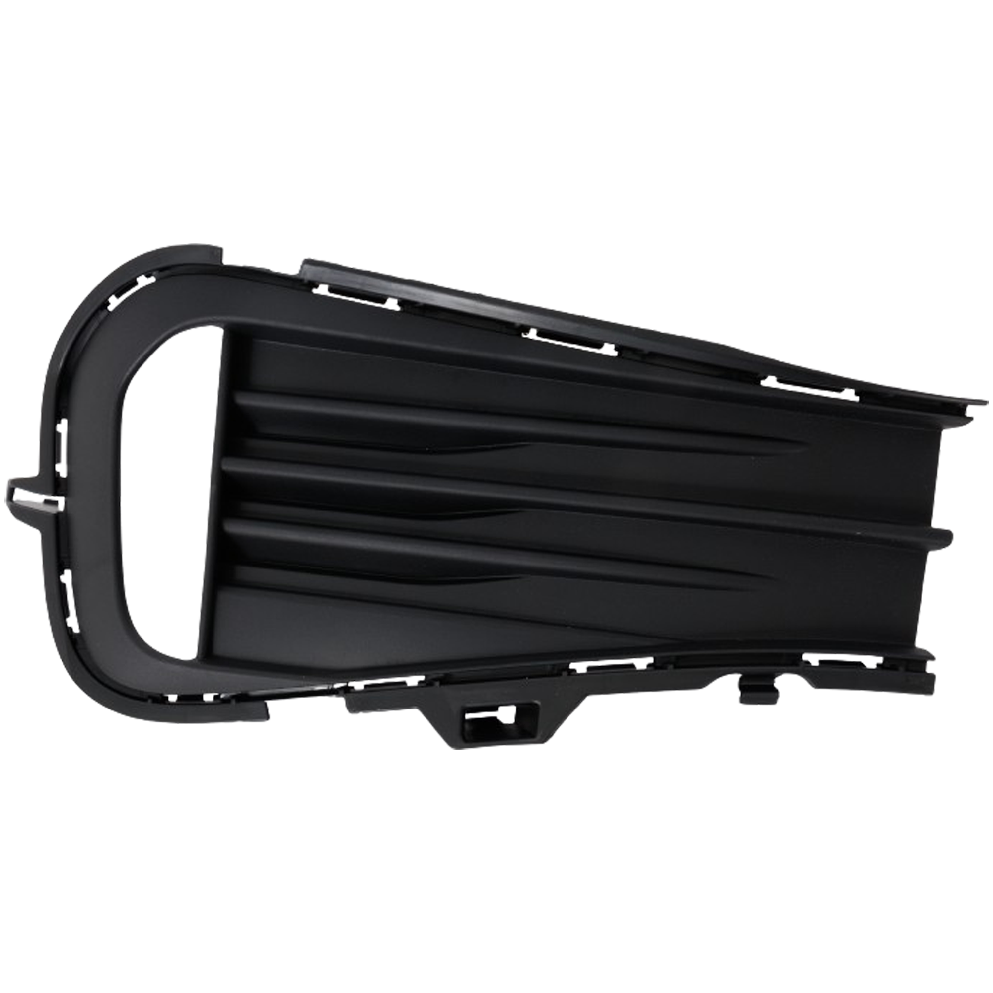 AM JETTA 22-23 FRONT FOG LAMP MOLDING LH Outer Grille Black w Sport Pkg Comfortline Highline SEL Sport Models SKU RV10810008 Partslink VW1038176 OEM 17A853665F9B9