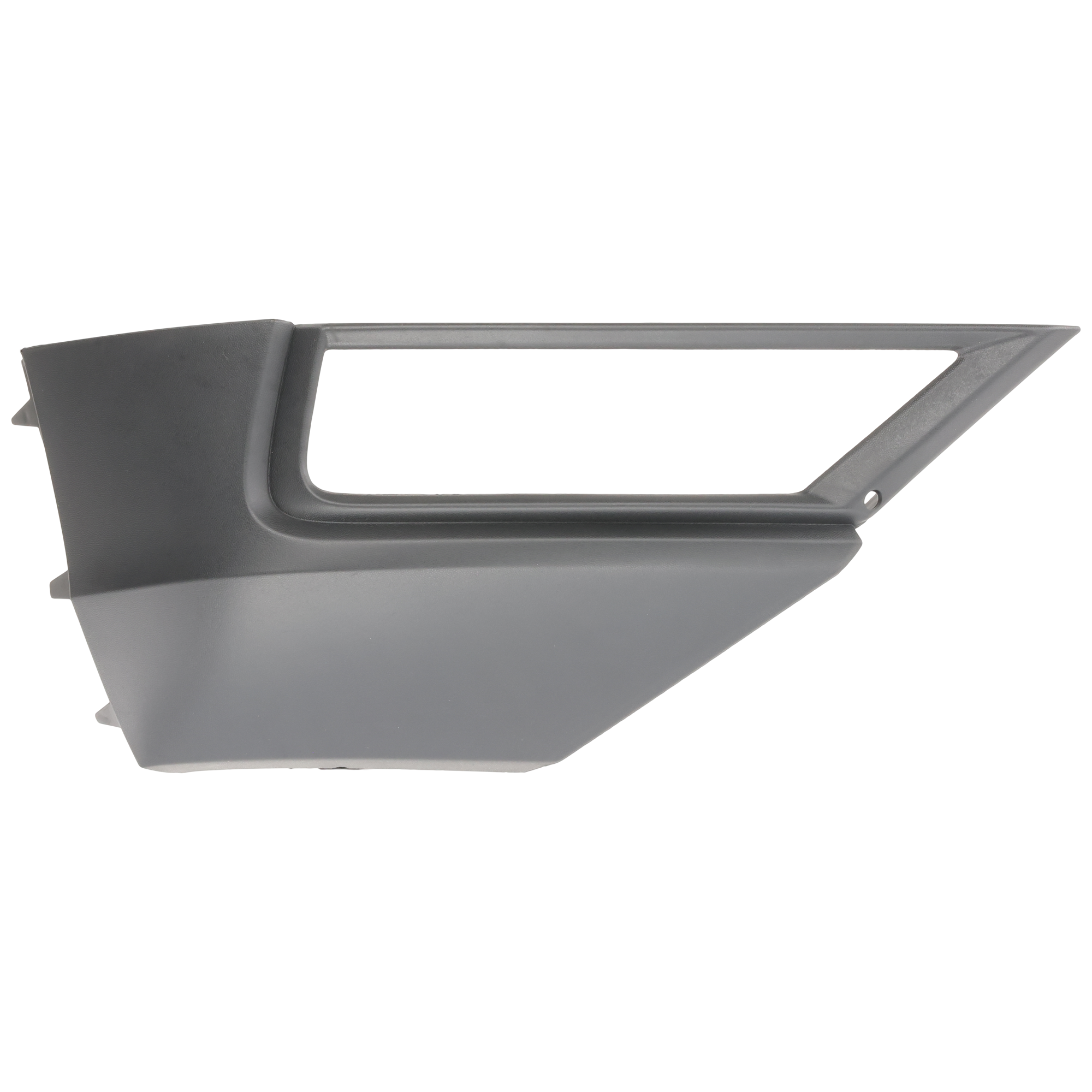 AM TIGUAN 18-21 FRONT FOG LAMP MOLDING RH Outer Lower Textured Black Standard Style SKU RV10820011 Partslink VW1039148 OEM 5NN853212B9B9