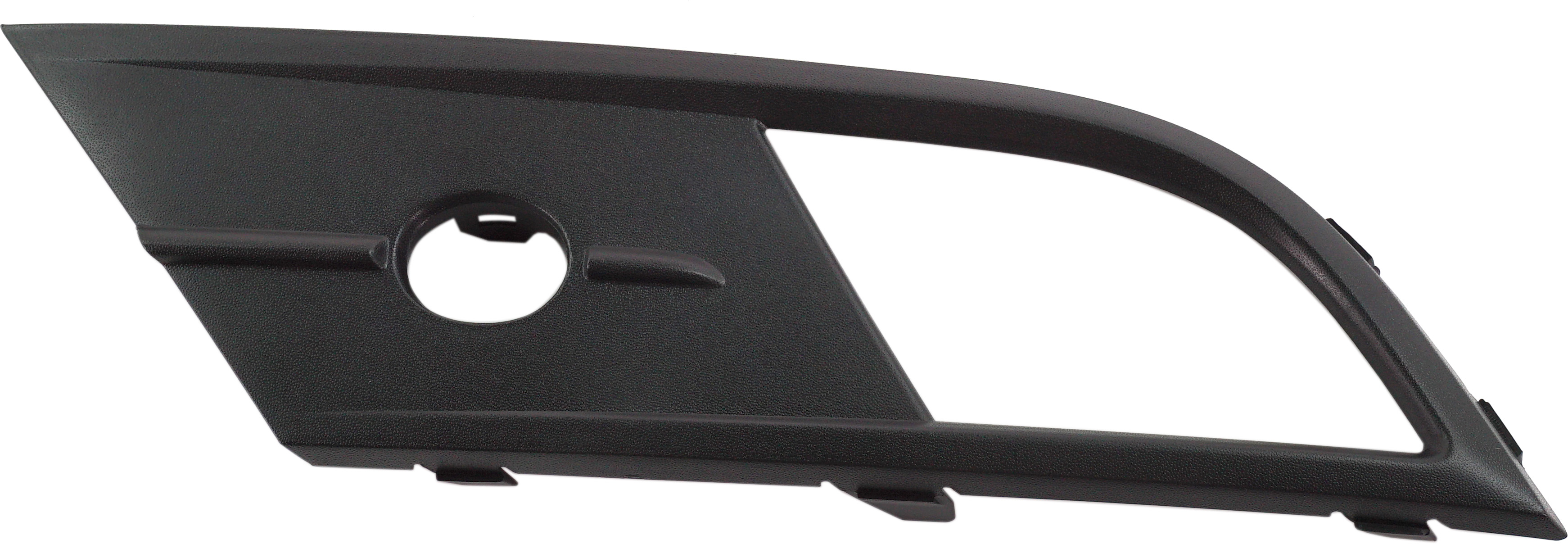 AM JETTA 15-18 FRONT FOG LAMP MOLDING LH Textured Black Exc. GLI Hybrid 18-18 Wolfsburg Edition Models w Block Heater SKU RV10820012 Partslink VW1038134 OEM 5C6853665F9B9