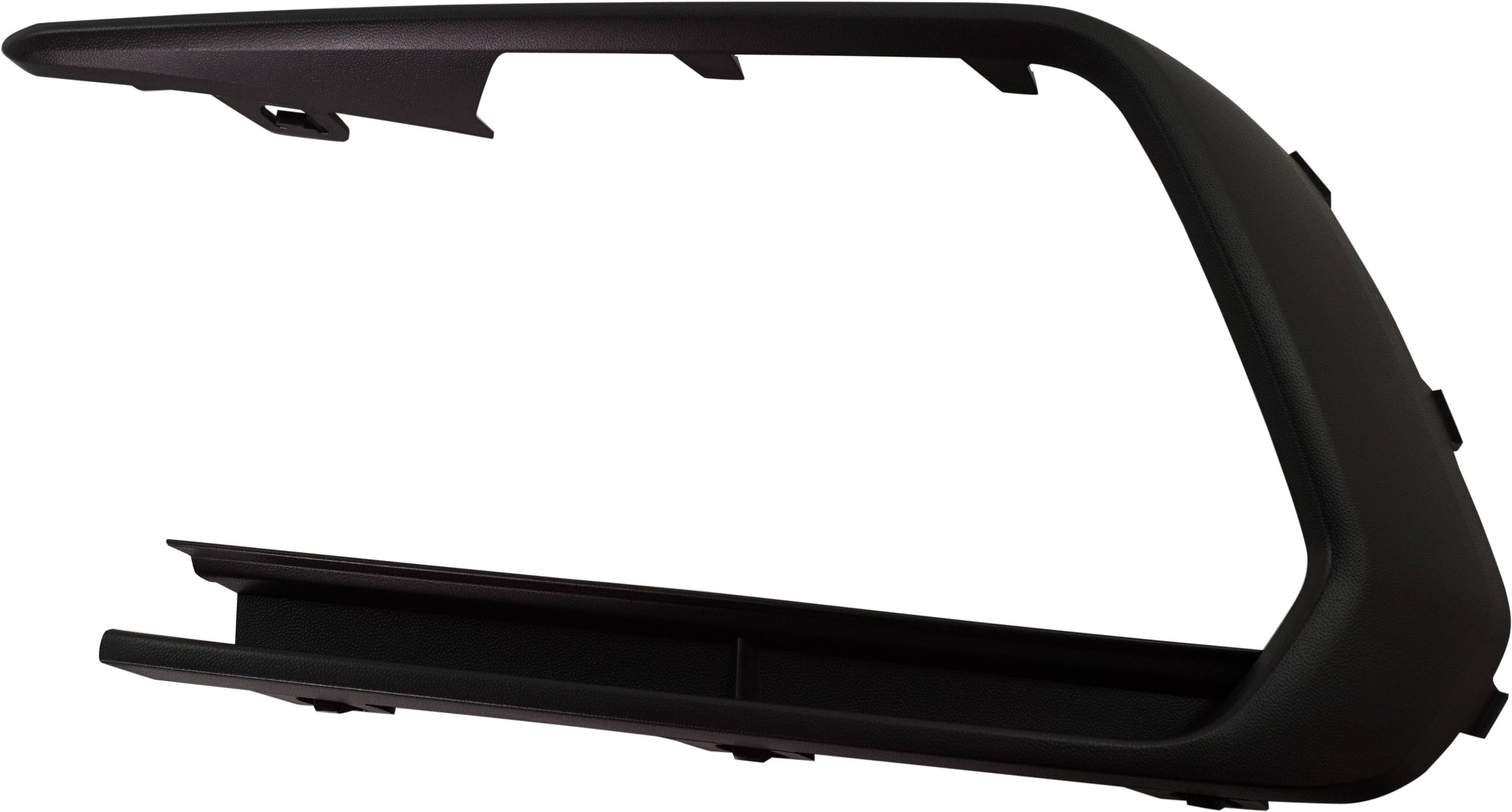 AM JETTA 16-18 FRONT FOG LAMP MOLDING LH Black GLI 18-18 Wolfsburg Edition Models SKU RV10820024 Partslink VW1046111 OEM 5C6853665G9B9