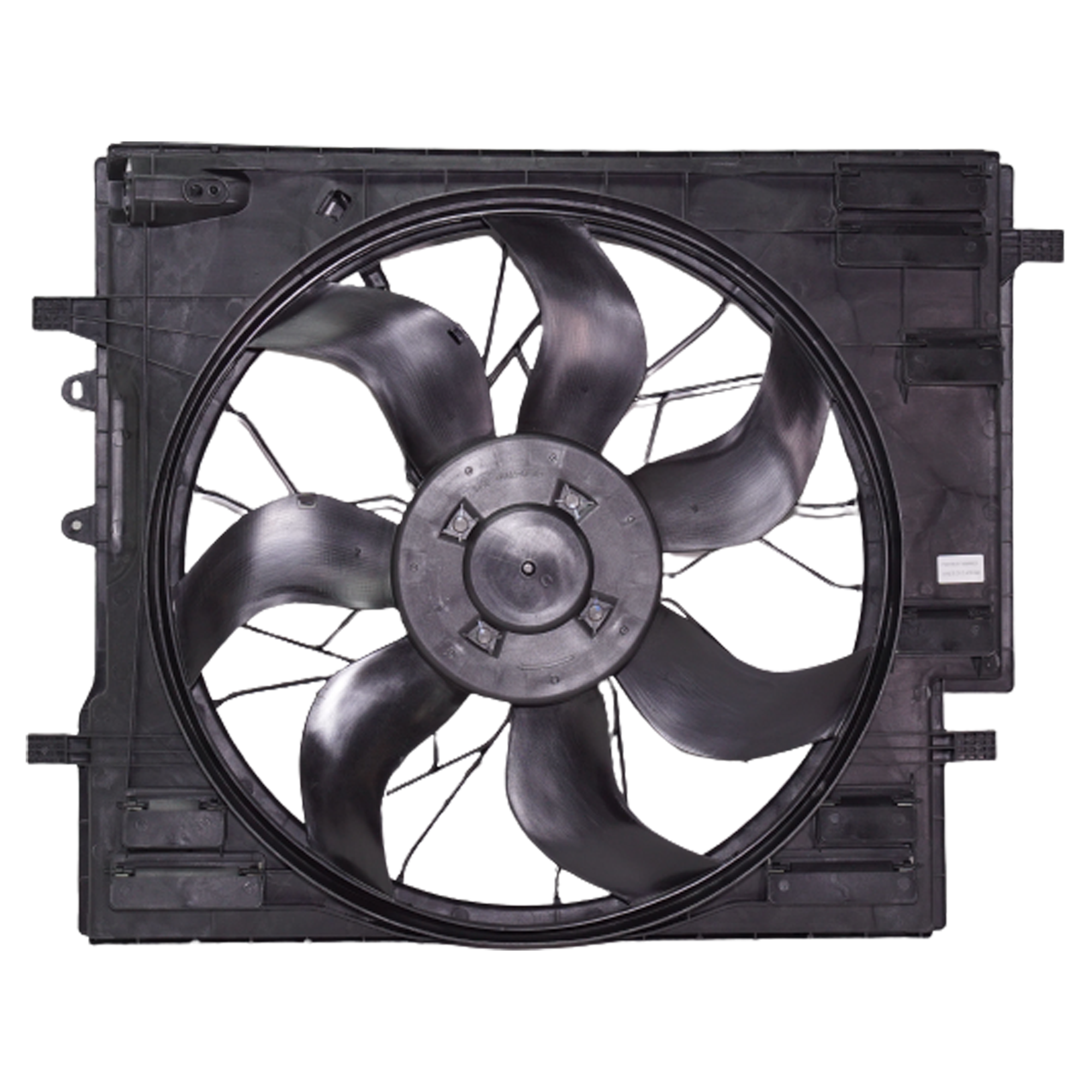 AM XC90-16-22 RADIATOR FAN ASSEMBLY Single Fan w Brush less motor 2.0L Turbo Supercharged Eng. SKU RV16090003 Partslink VO3115118 OEM 316577725-31657772