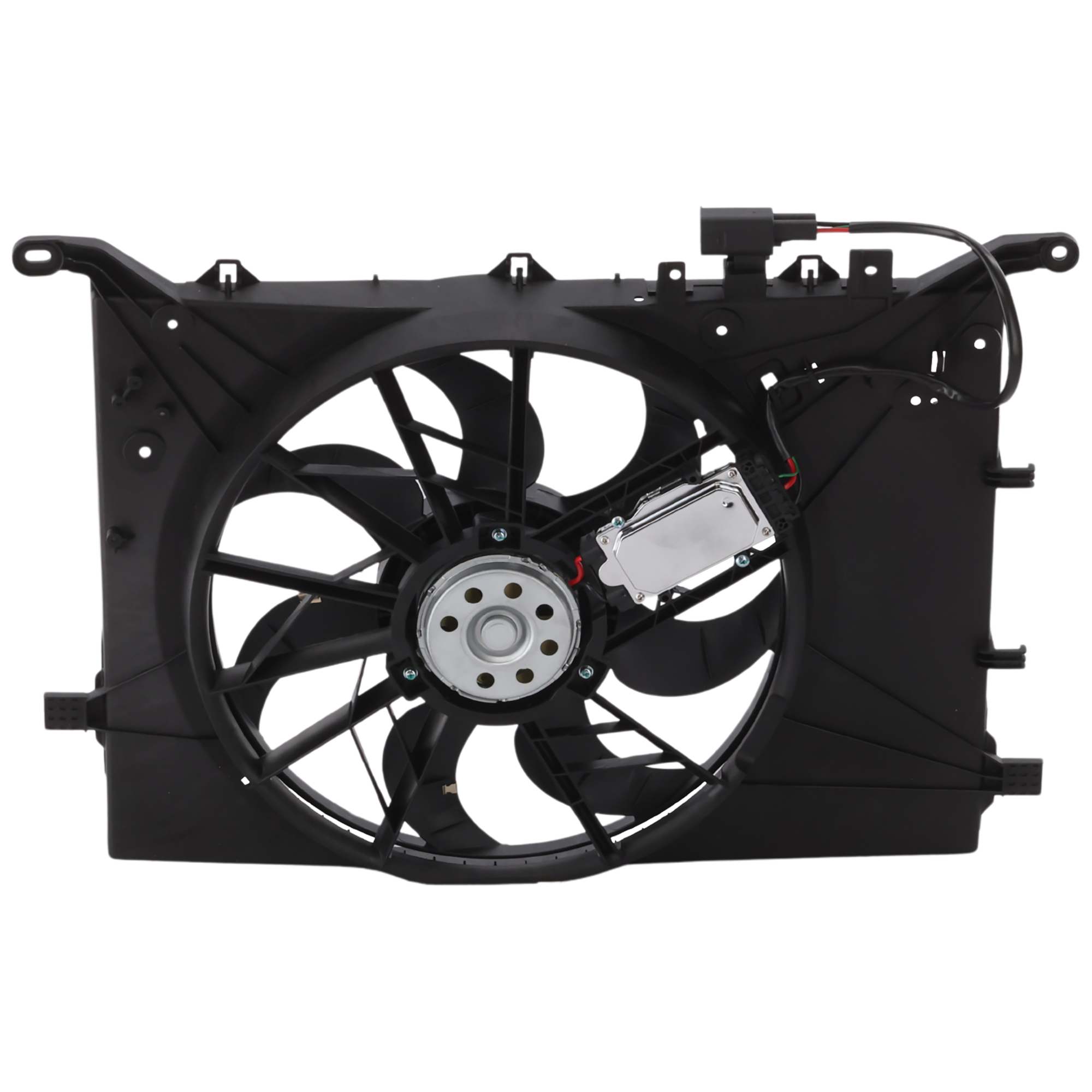 AM S80-04-06 V70 XC70-04-07 S60-04-04 RADIATOR FAN ASSEMBLY 5 Cyl Electric S80-04-06-6 Cyl w Turbo 04-04-6 Cyl w o Turbo w Control module SKU RV16090004 Partslink VO3115115 OEM 306805128
