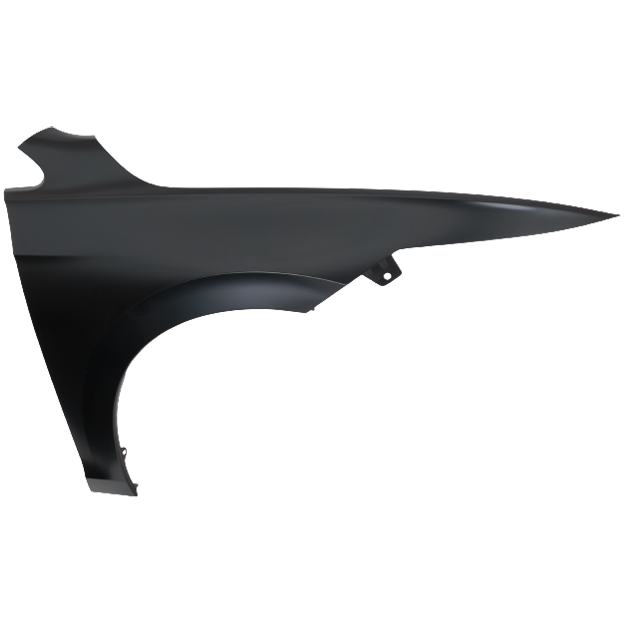 AM GOLF 20-21 GTI 22-23 FRONT FENDER RH Black w o Fog Lamp Hole CAPA SKU RV22010023Q Partslink VW1241159C OEM 5H0821022A