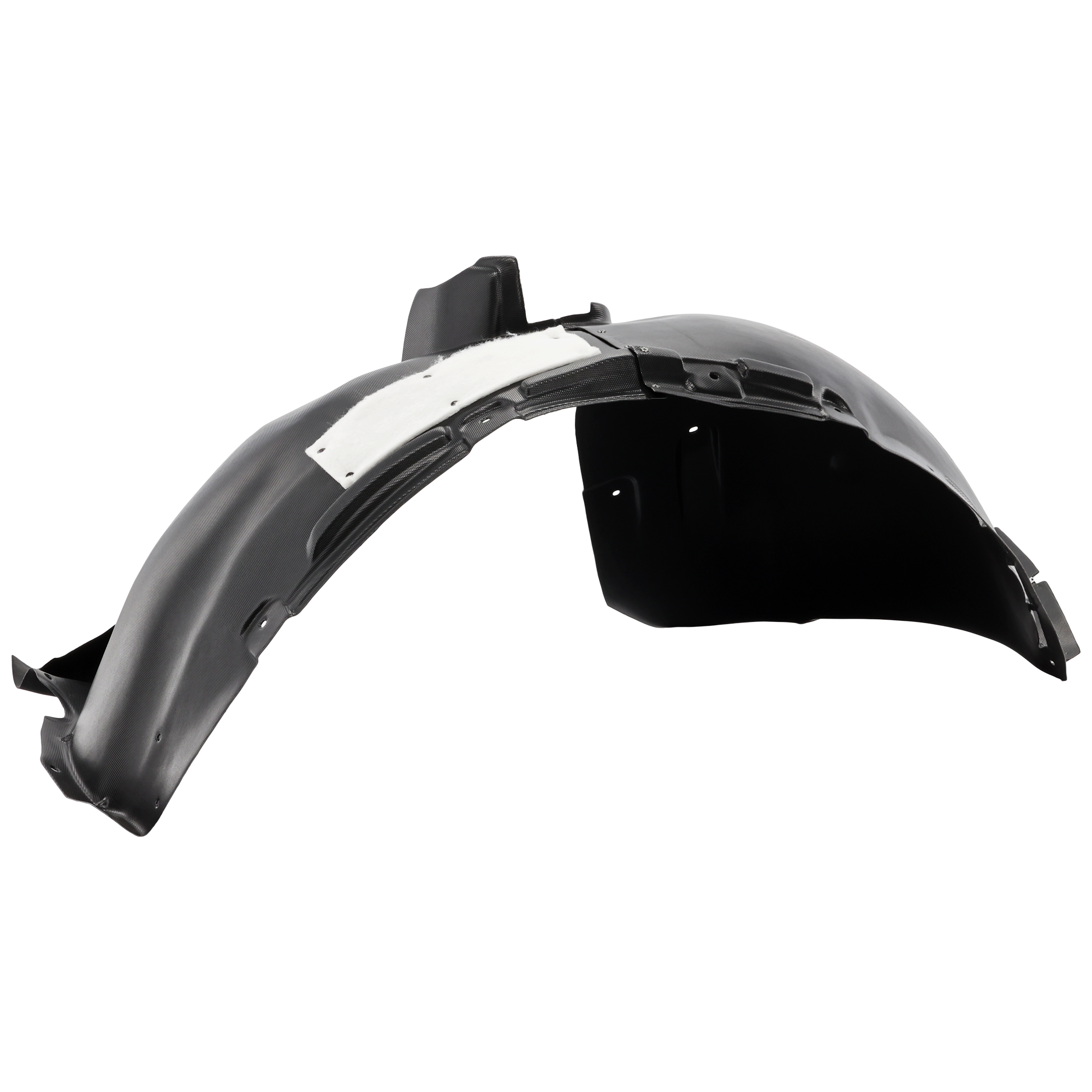 AM ATLAS 18-23 FRONT FENDER LINER RH Polyethylene w Insulation Foam Vacuum Form SKU RV22210013 Partslink VW1249144 OEM 3CN805912C