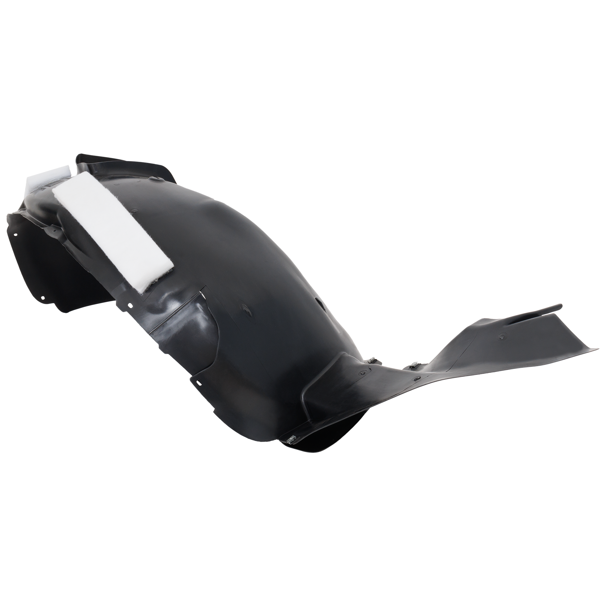 AM TIGUAN 09-17 TIGUAN LIMITED 17-18 FRONT FENDER LINER RH Polyethylene Injection Form w Insulation Foam Type 3 SKU RV22210033 Partslink VW1249154 OEM 5N0805912D
