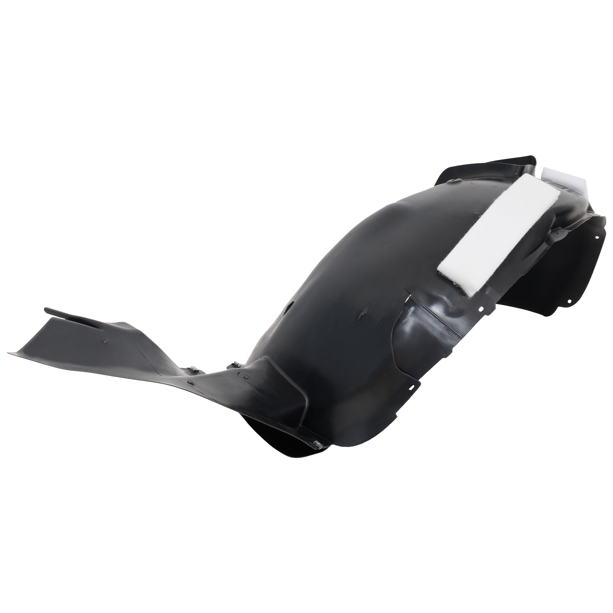 AM TIGUAN 09-17 TIGUAN LIMITED 17-18 FRONT FENDER LINER LH Polyethylene Injection Form w Insulation Foam Type 3 SKU RV22210034 Partslink VW1248154 OEM 5N0805911D