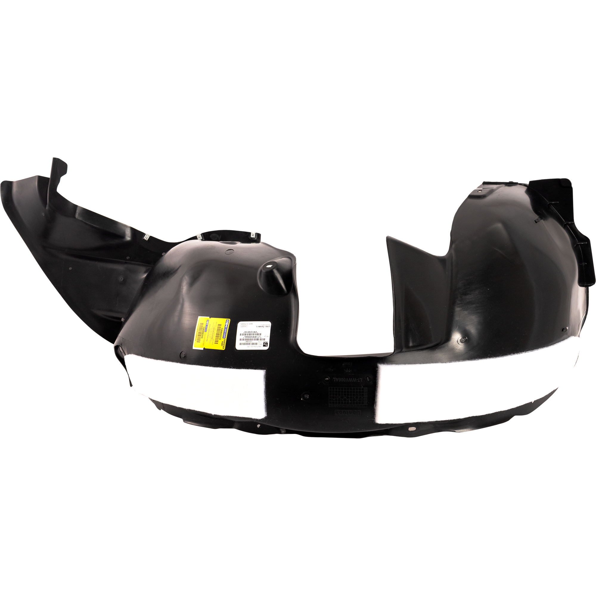 AM TIGUAN 09-17 TIGUAN LIMITED 17-18 FRONT FENDER LINER LH Plastic Injection Form w Insulation Foam Type 1 CAPA SKU RV22210038Q Partslink VW1248156C OEM 5N0805911A