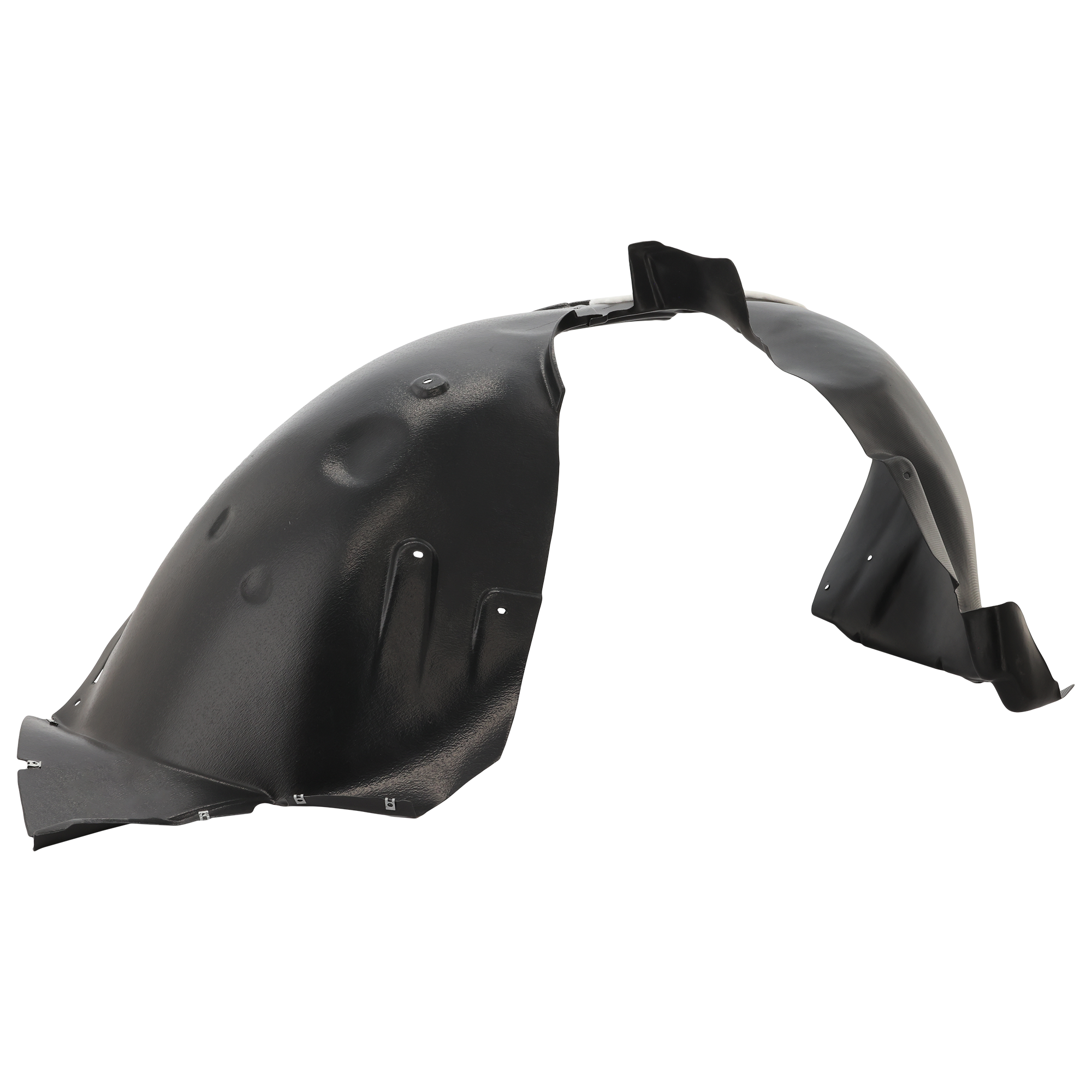 AM ATLAS 18-23 FRONT FENDER LINER RH Polypropylene w Insulation Foam Injection Form CAPA SKU RV22210047Q Partslink VW1249142C OEM 3CN805912C 3CN805912D PFM