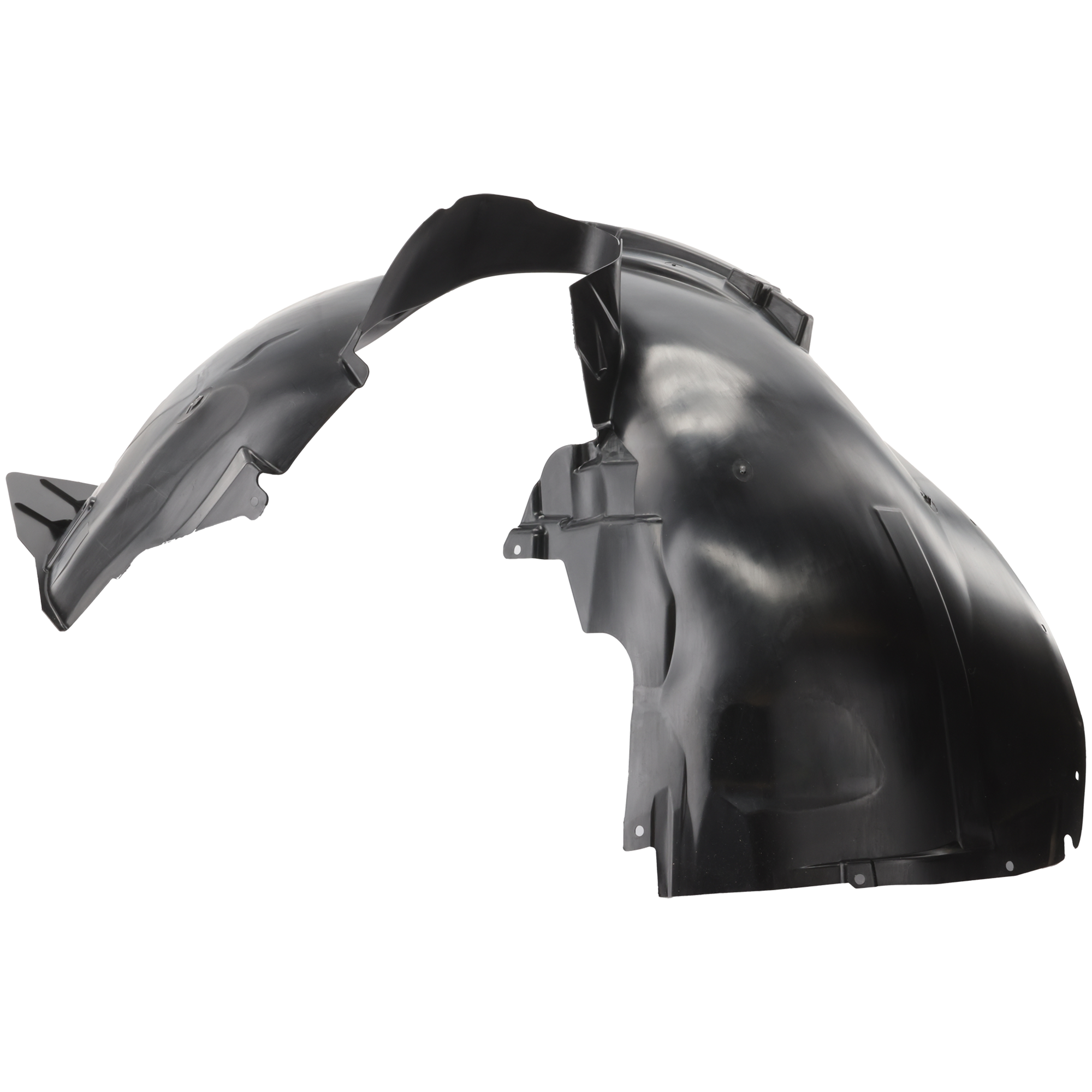 AM XC60-18-24 FRONT FENDER LINER LH Injection Form w o Insulation Foam SKU RV22210054 Partslink VO1248123 OEM 32372420