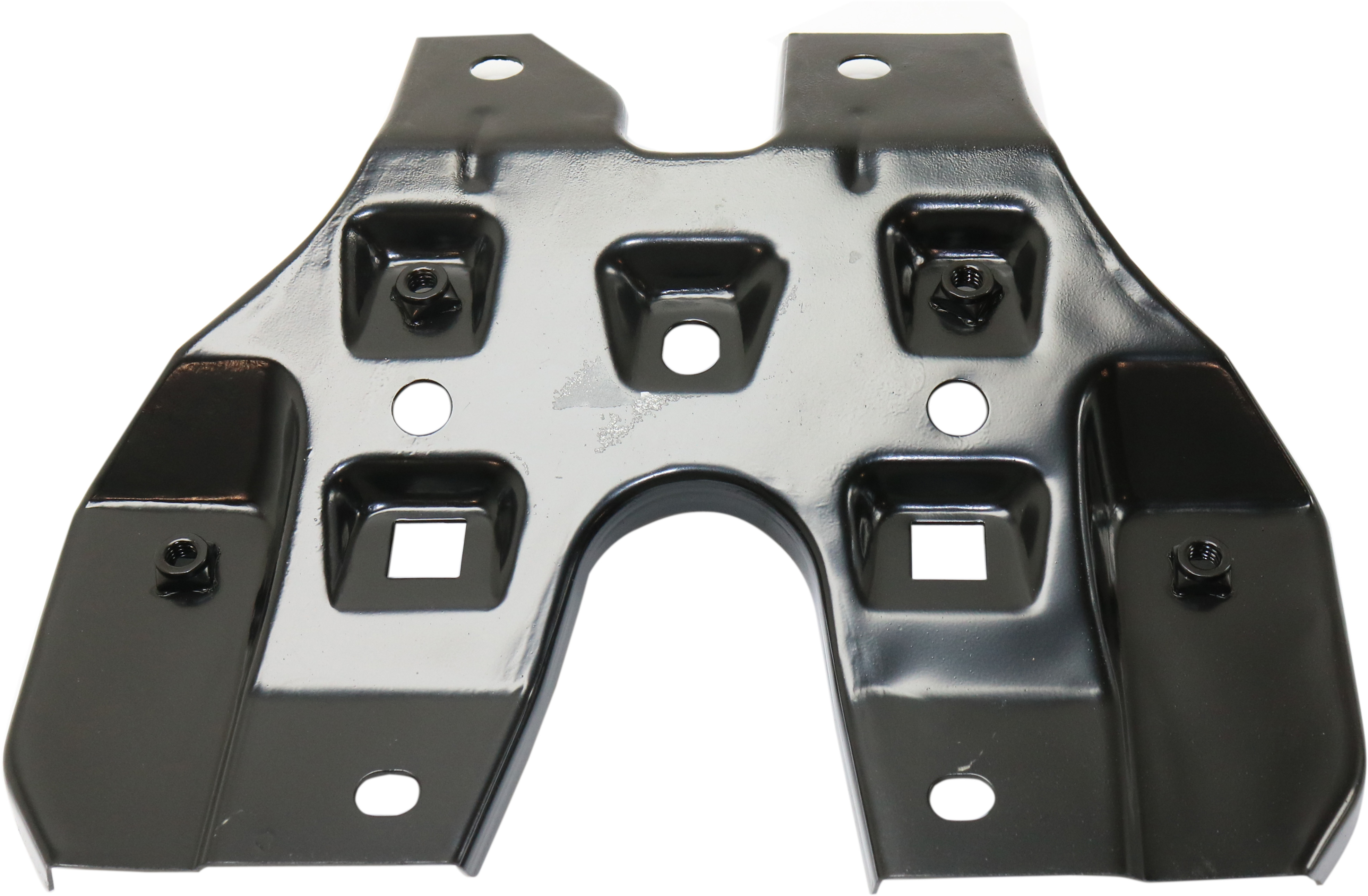 AM JETTA 11-18 RADIATOR SUPPORT CENTER Hood Latch Support Steel w Collision Warning Exc. Hybrid Model Sedan CAPA SKU RV25090004Q Partslink VW1233106C OEM 5C6805567B