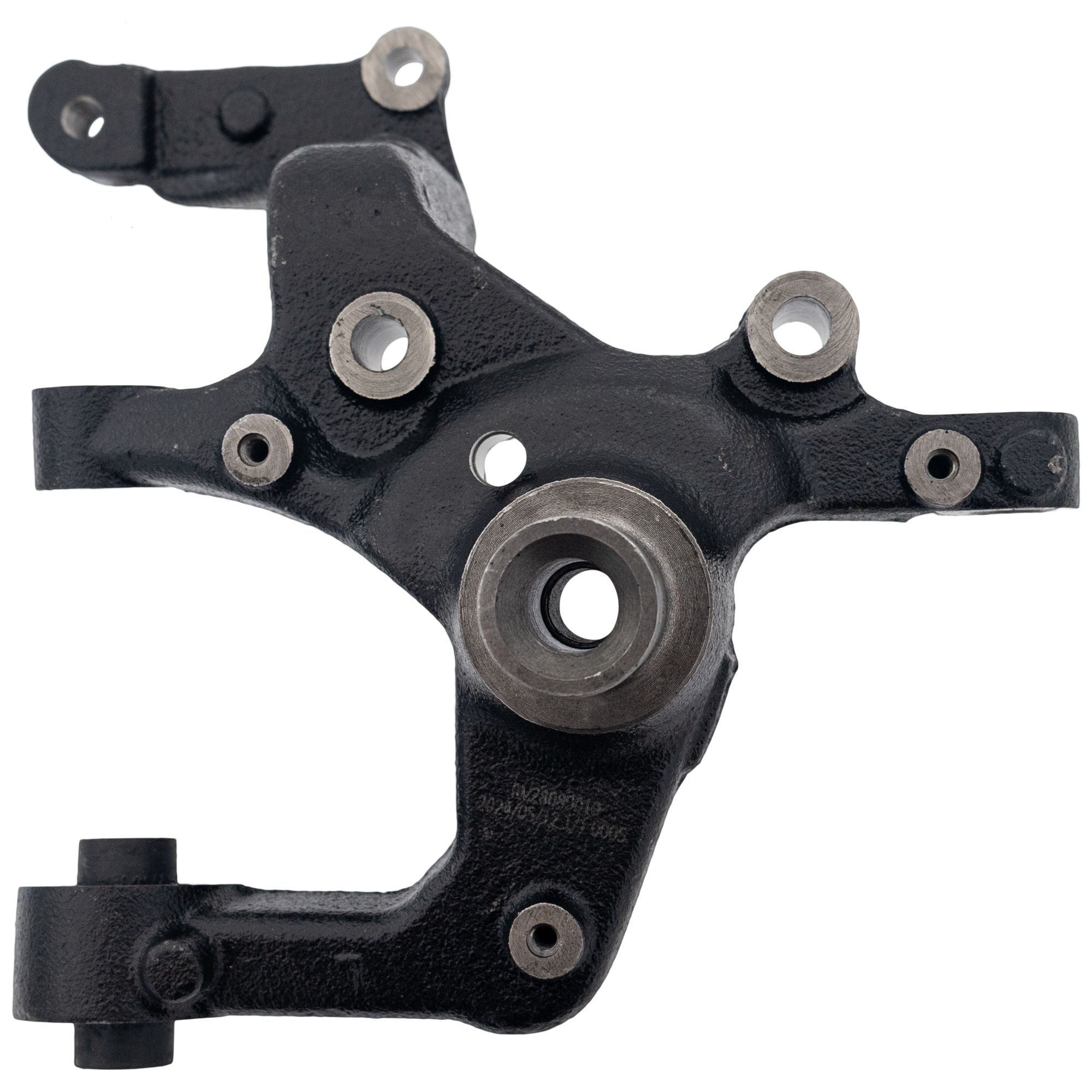 AM GOLF 10-13 A3-09-13 REAR KNUCKLE LH Black Cast Iron SKU RV28080010 OEM 1K0505435AC 1K0505435AE 1K0505