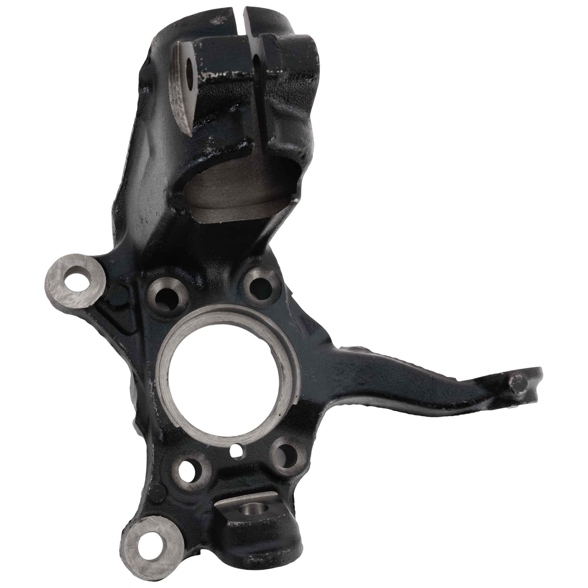 AM JETTA 11-17 PASSAT 12-18 FRONT KNUCKLE RH Black Cast Iron SKU RV28080013 OEM 5C0407256