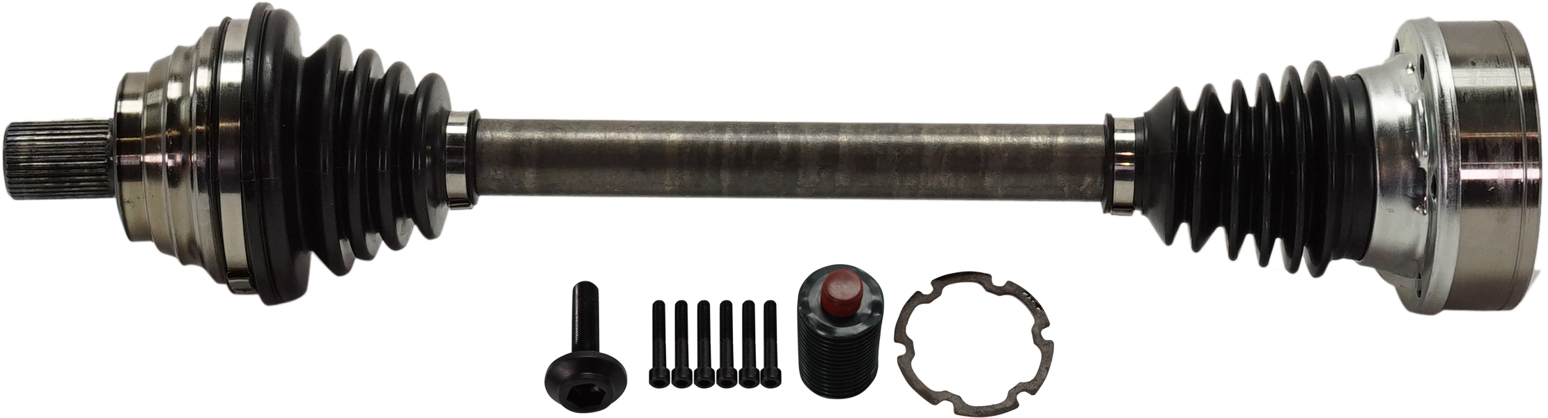 AM JETTA 05-17 GOLF 10-14 RABBIT 06-09 FRONT CV AXLE ASSEMBLY LH Man Trans SKU RV28160016