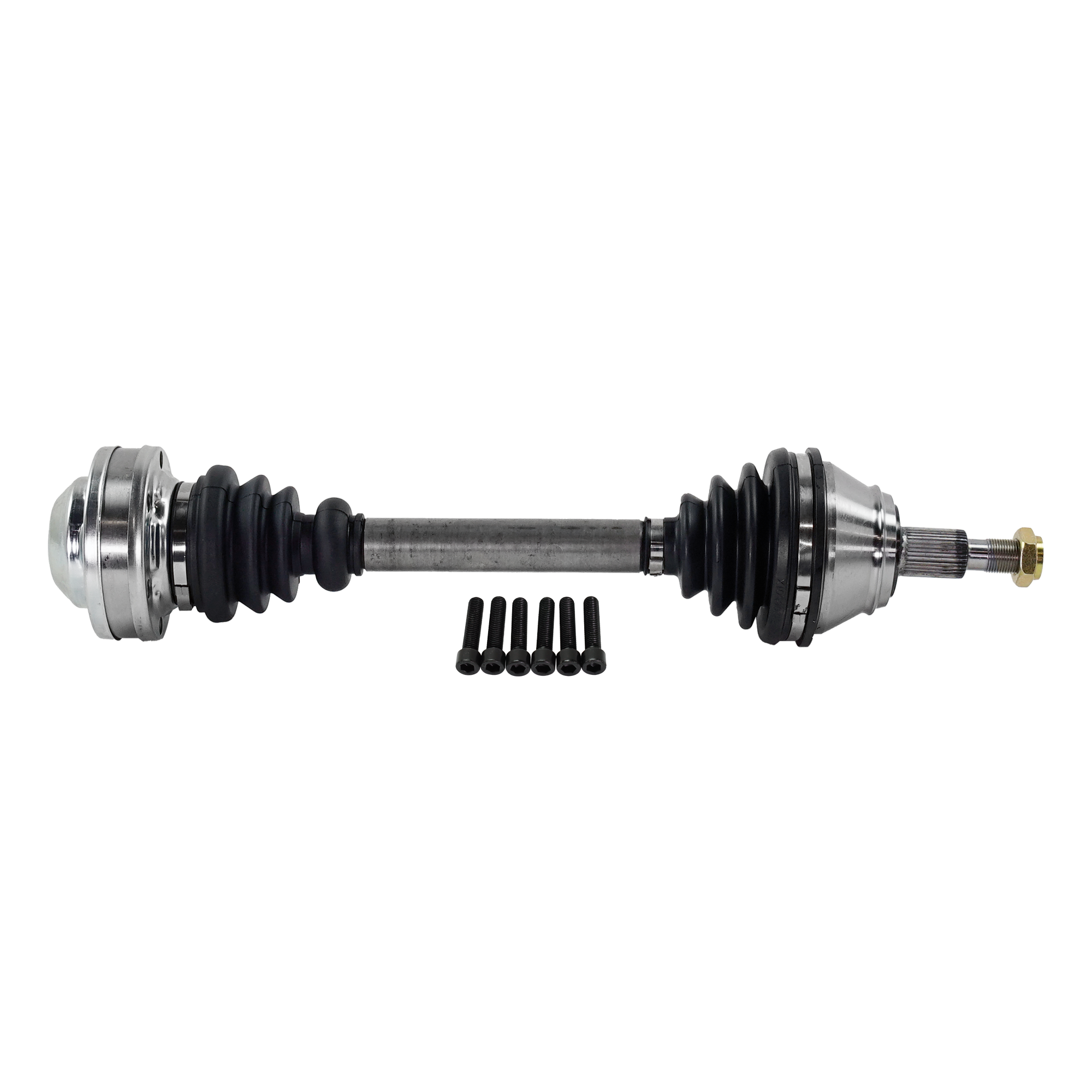 AM TT QUATTRO 00-02 BEETLE 02-04 FRONT CV AXLE ASSEMBLY LH SKU RV28160054