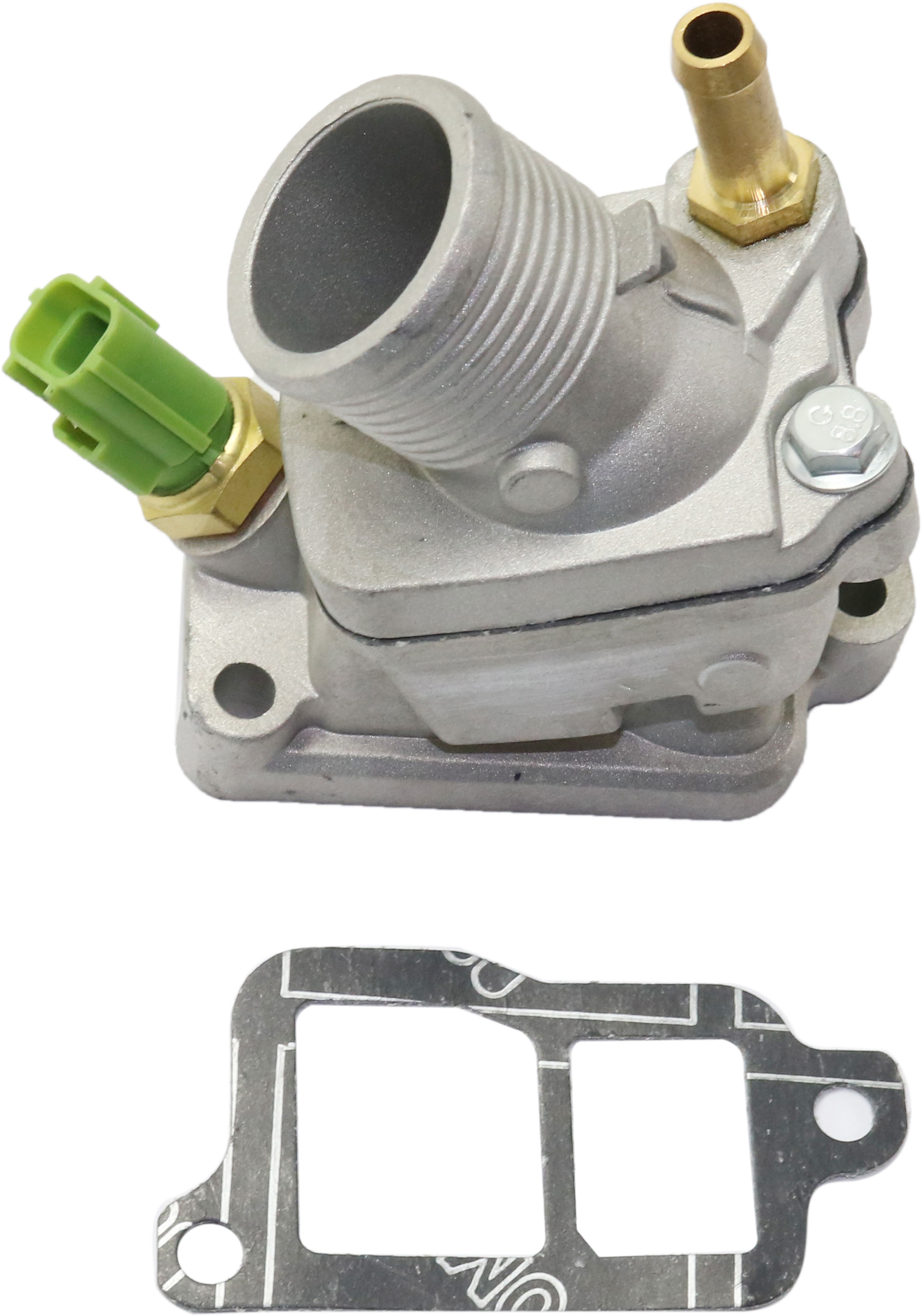 AM V70-02-07 S60-02-09 THERMOSTAT HOUSING w Gasket 5 Cyl Turbocharged SKU RV31960003 OEM 31293700-31293698