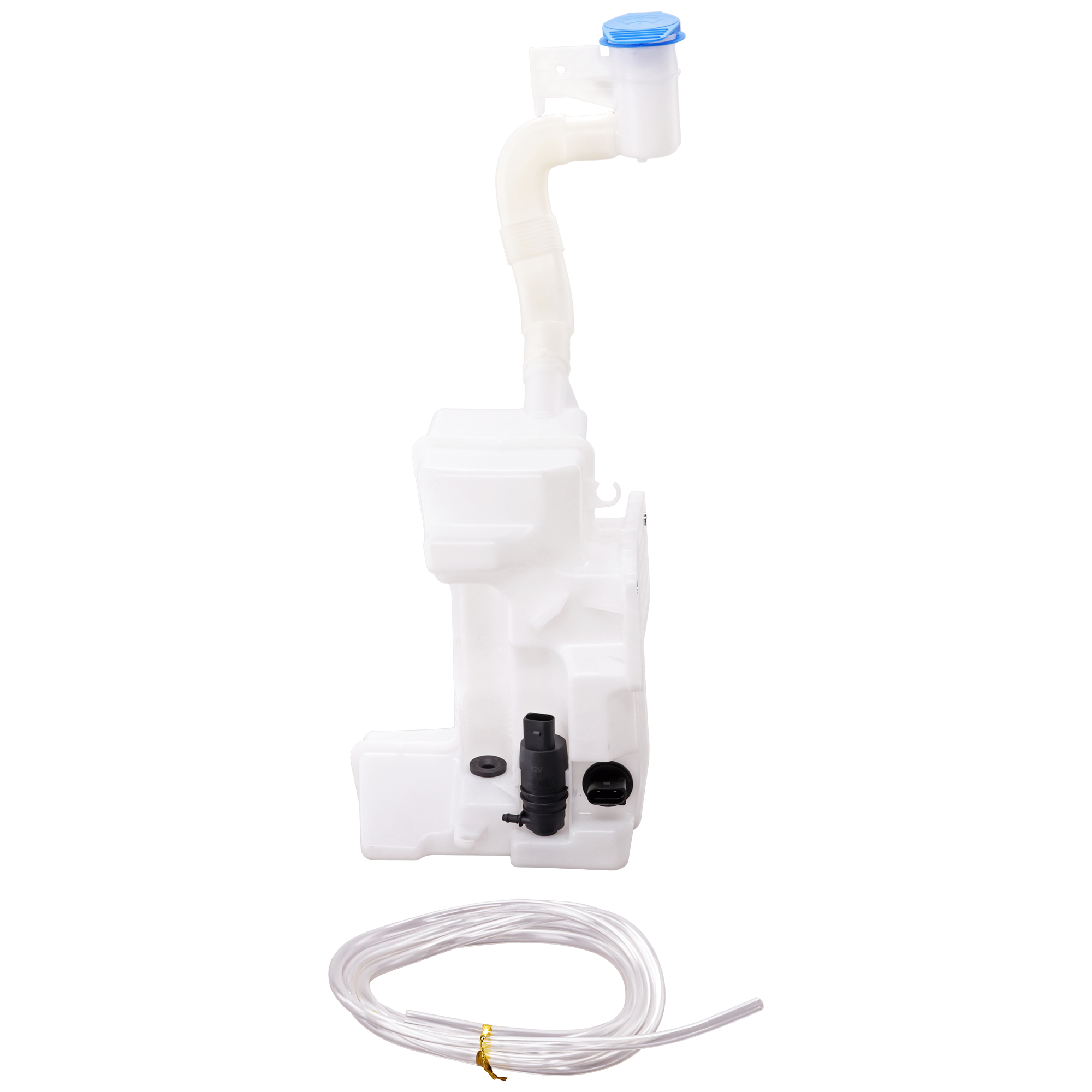 AM JETTA 11-18 PASSAT 12-22 WASHER RESERVOIR Non Heated w Reservoir Cap and Pump w Level Switch Headlight Washer and Sensor Jetta GLI Hybrid Models SKU RV37050017 Partslink VW1288141 OEM 5C6955453S PFM