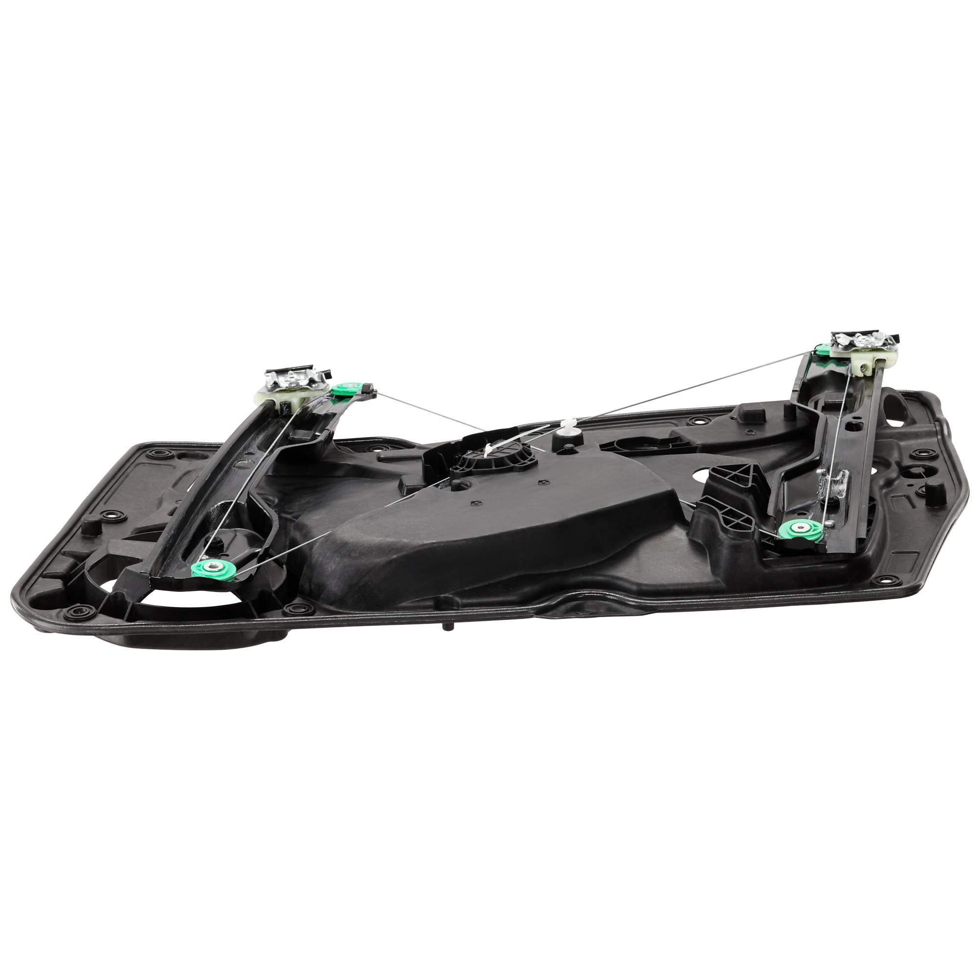 AM GOLF GTI 10-14 FRONT WINDOW REGULATOR LH Carrier Module Power w o Motor w Panel Hatchback SKU RV46290008 OEM 5K0837461D