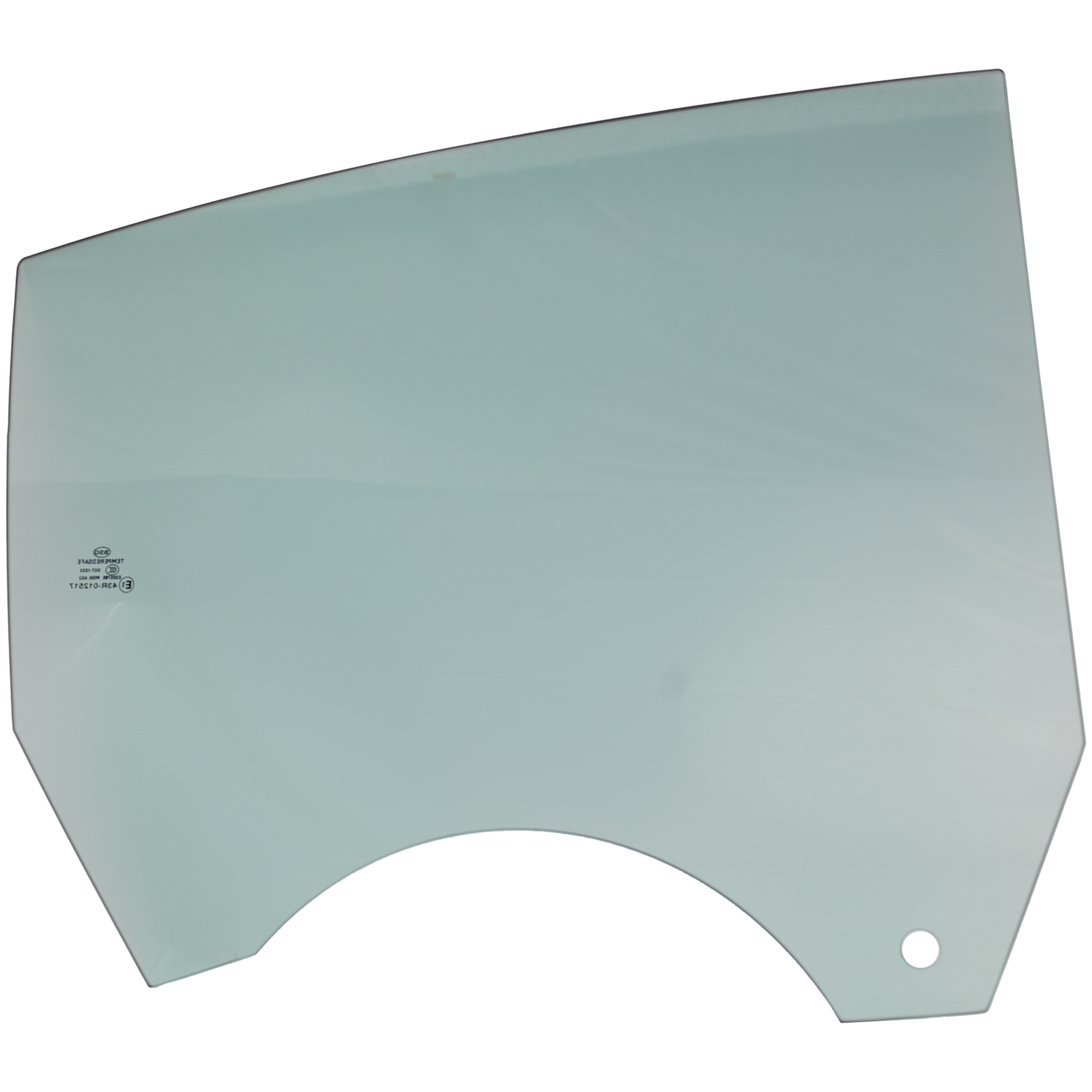 AM PASSAT CC 09-10 REAR DOOR GLASS RH Green Tint w Solar SKU RV48130003 OEM 3C8845206