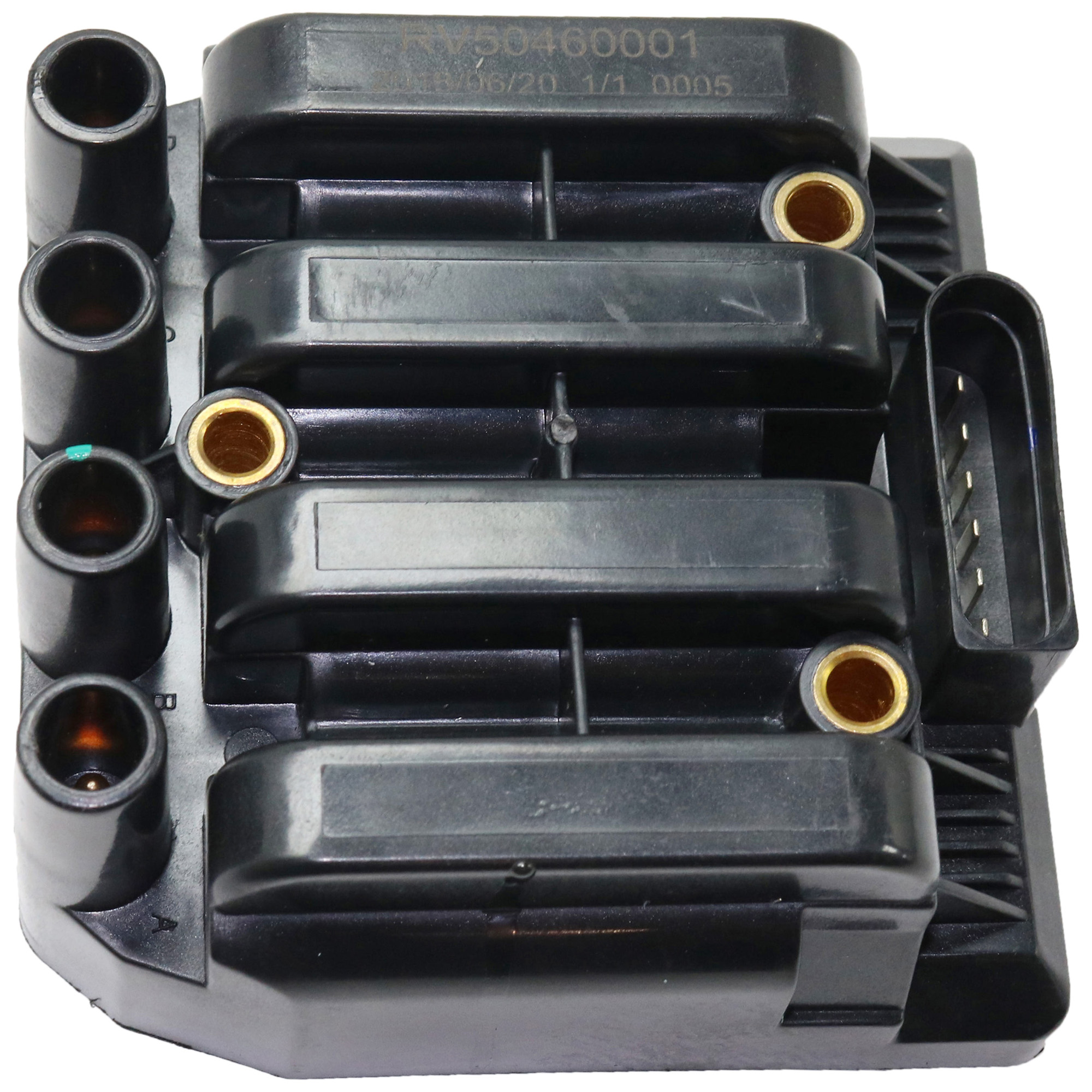 AM BEETLE 98-05 GOLF CITY 07-10 IGNITION COIL Coil Pack Design 4 Cyl 2.0L eng. SKU RV50460001 OEM 06A905097A