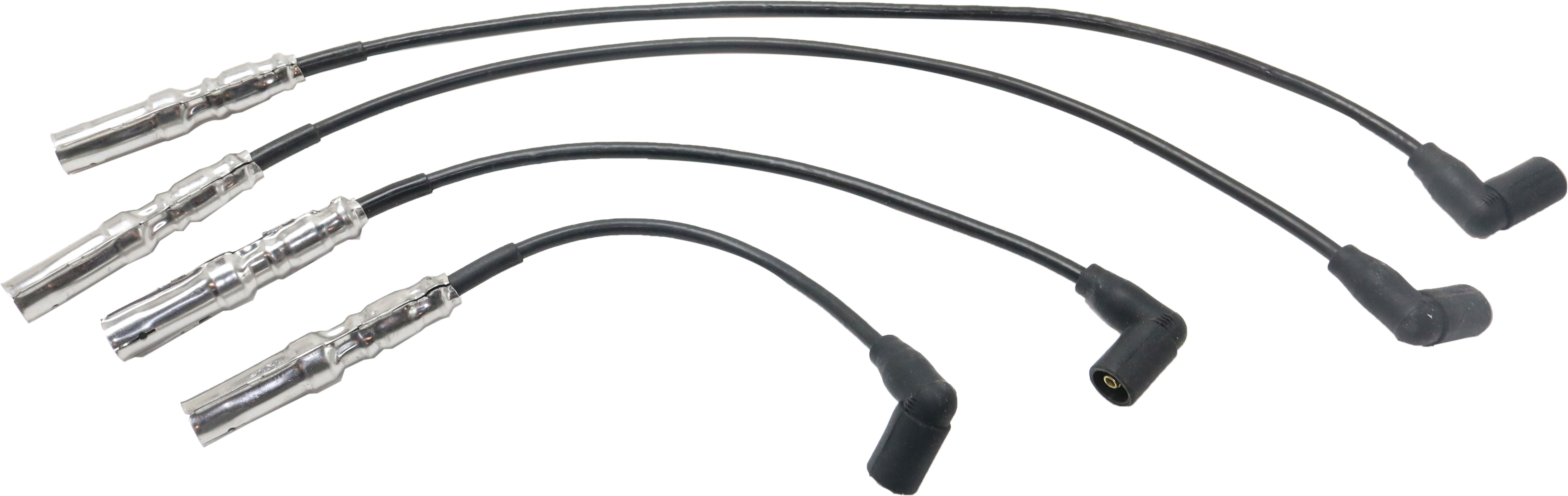 AM BEETLE 01-05 JETTA 01-10 GOLF CITY 07-10 SPARK PLUG WIRE SET 4 leads 4 Cyl 2.0L Eng. SKU RV50480001