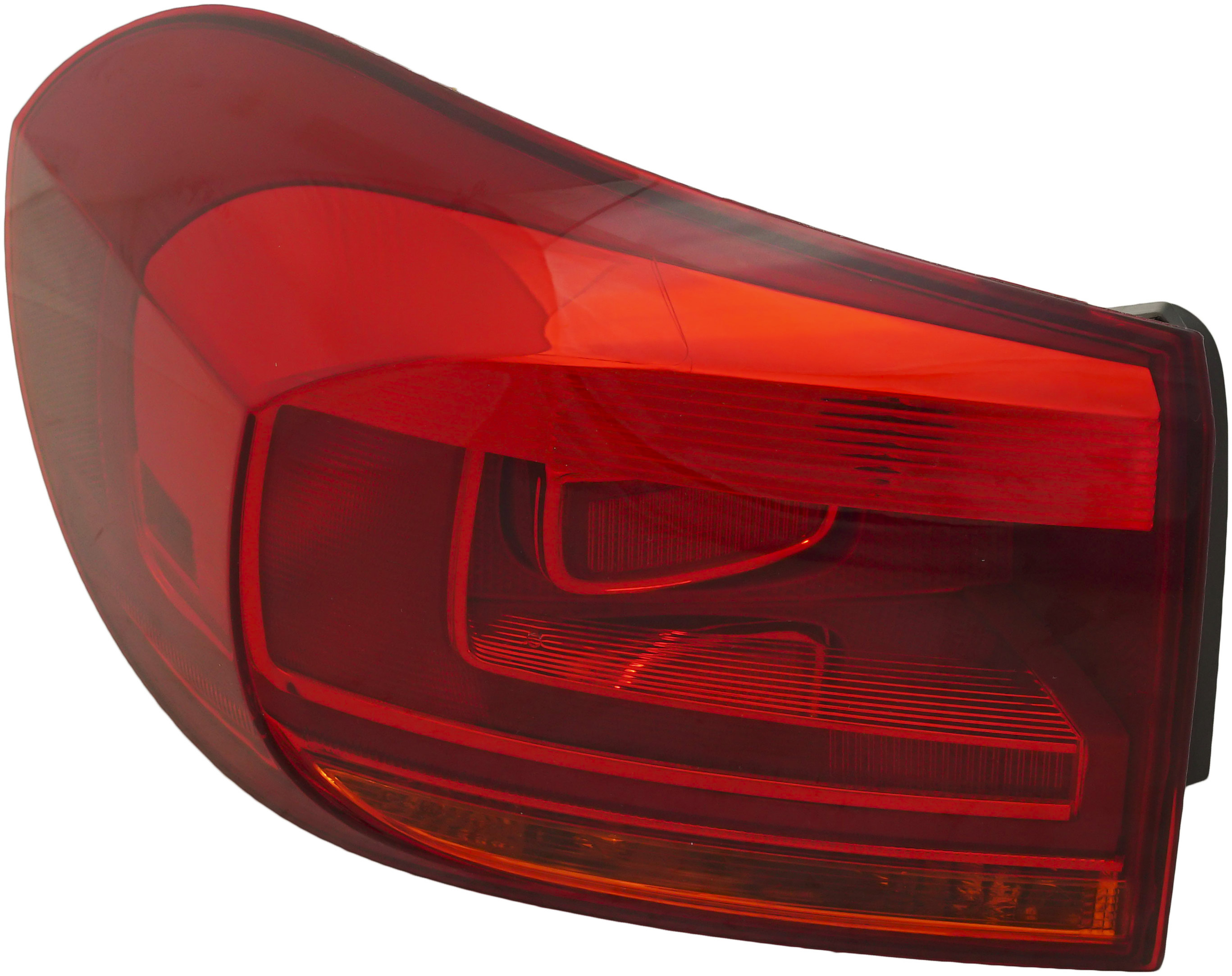 AM TIGUAN 12-17 TIGUAN LIMITED 17-18 TAIL LAMP LH Outer Assembly From 9-6-11 CAPA SKU RV73010008Q Partslink VW2804110C OEM 5N0945095R