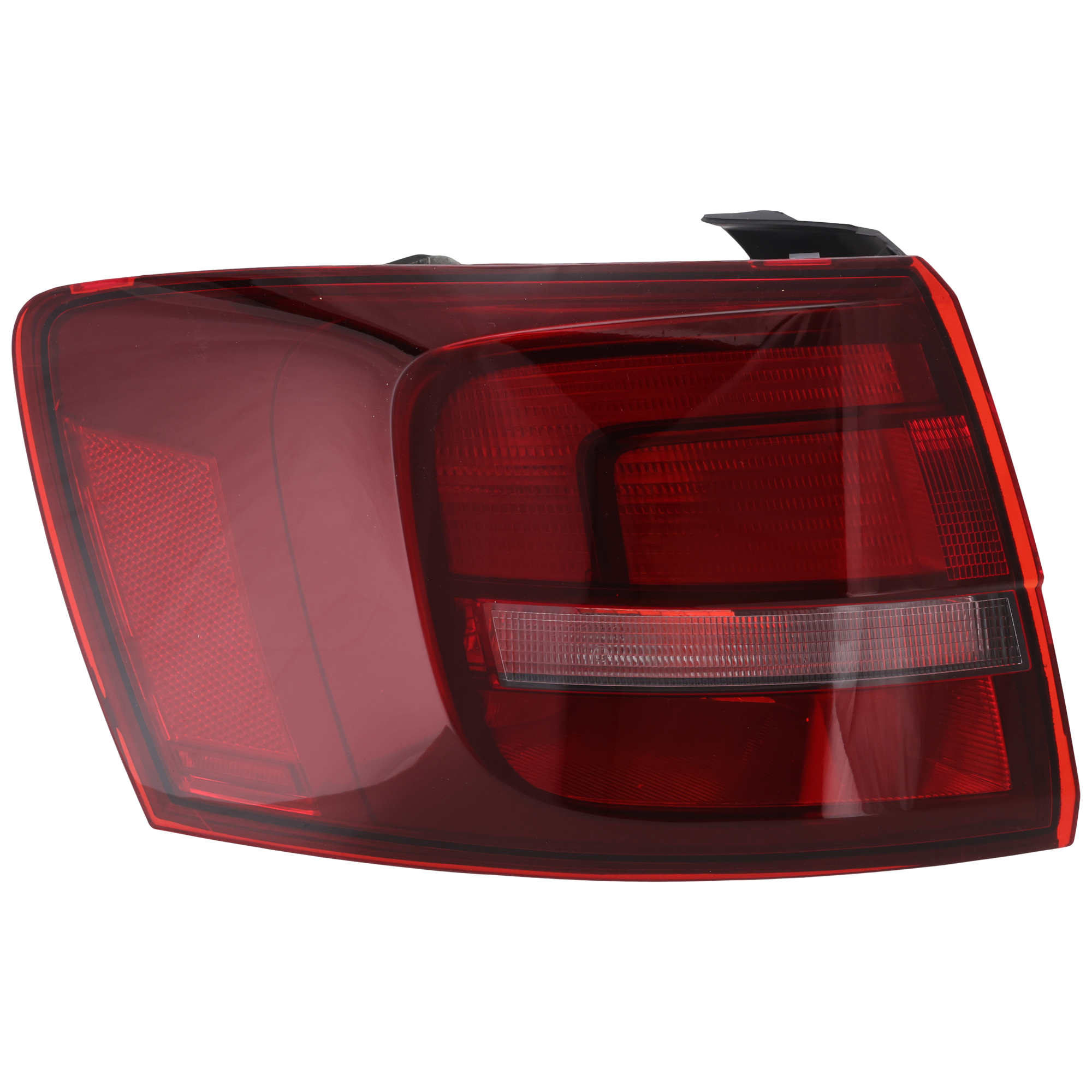 AM JETTA 11-18 TAIL LAMP LH Outer Assembly Halogen 16-16 Hybrid Models Sedan w Rear Fog Light SKU RV73010010 Partslink VW2804124 OEM 5C6945095M 5C6945095L