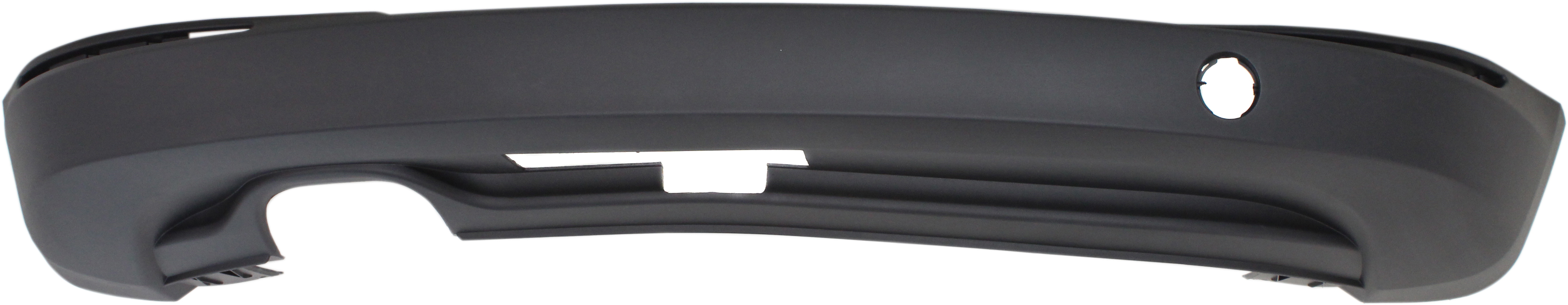 AM TIGUAN 09-17 TIGUAN LIMITED 17-18 REAR BUMPER COVER Lower Textured w o Parking Aid Sensor Holes w Trailer Hitch SKU RV76010003 Partslink VW1115104 OEM 5N0807521F9B9