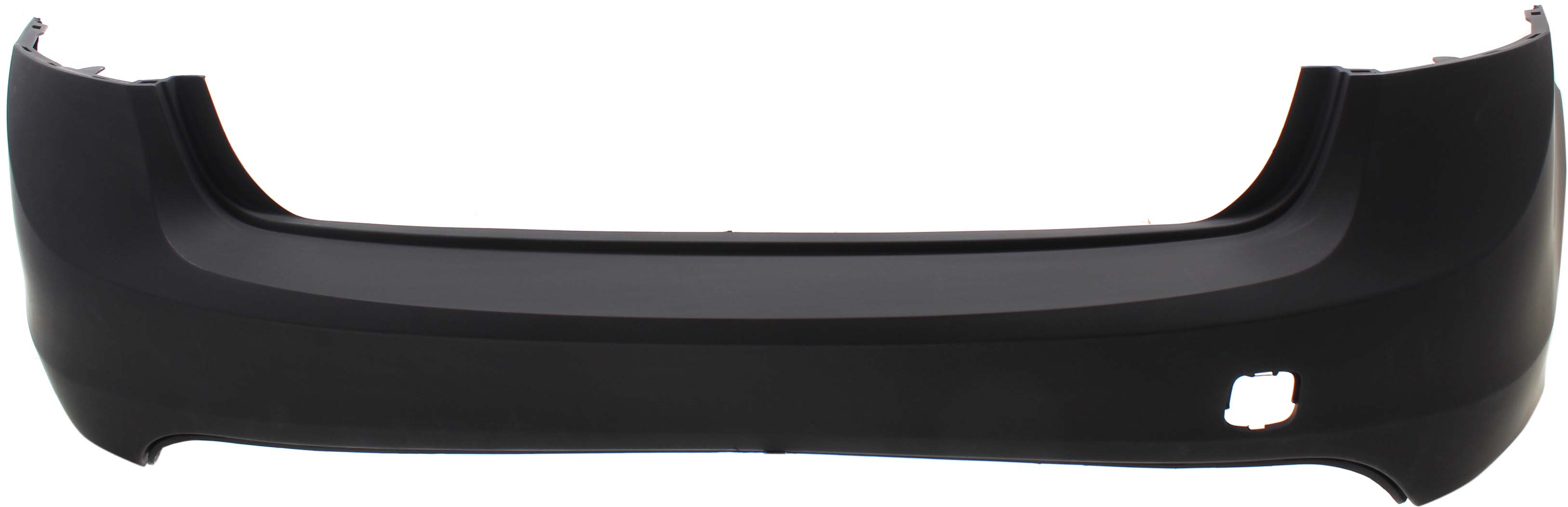 AM S60-11-18 REAR BUMPER COVER Primed Exc. Cross Country Model w o Parking Aid Sensor Holes CAPA SKU RV76010004PQ Partslink VO1100167C OEM 398081448