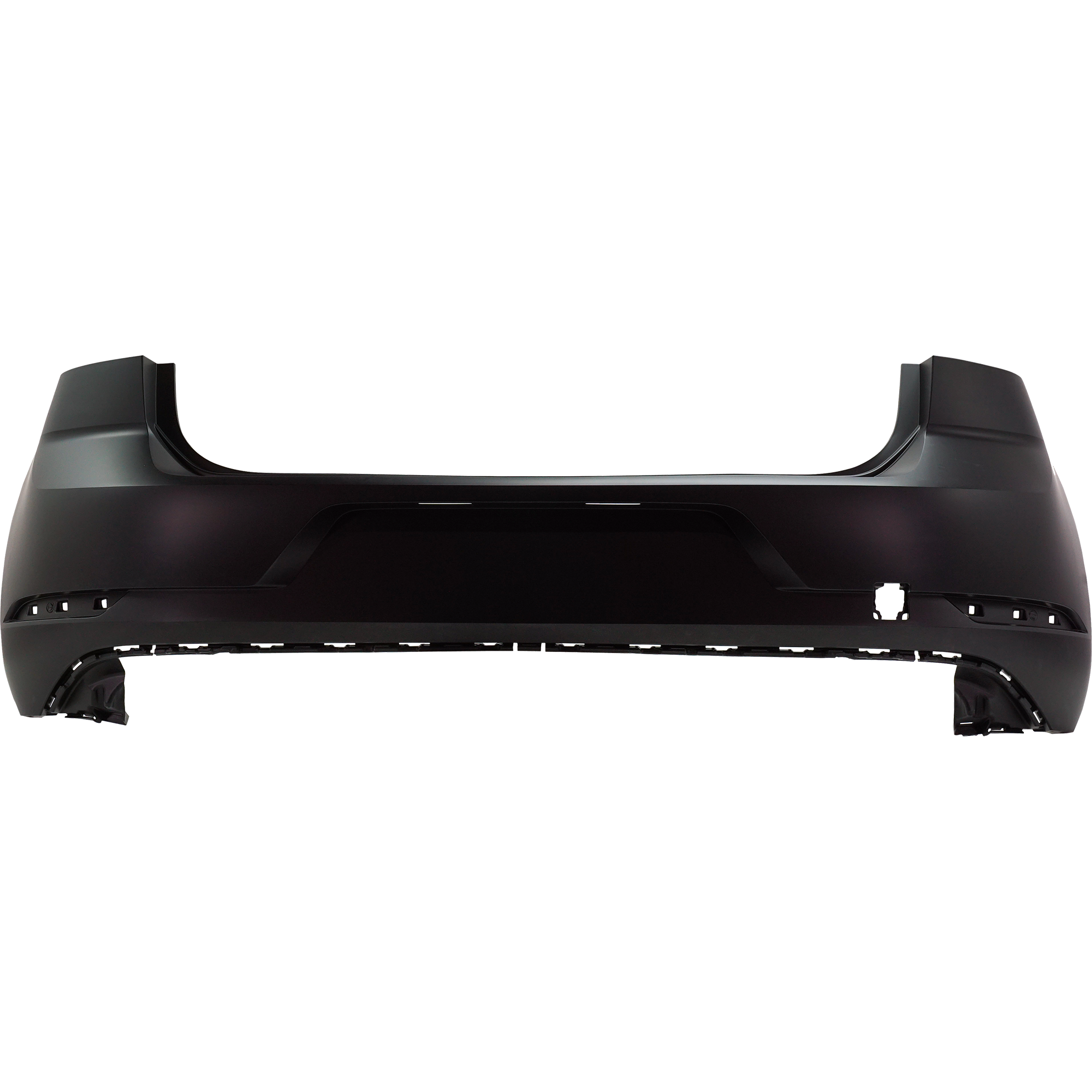 AM GOLF GTI 18-21 REAR BUMPER COVER Primed w o Parallel Park Assist Sensor Holes CAPA SKU RV76010017PQ Partslink VW1100218C OEM 5GM807417AEGRU