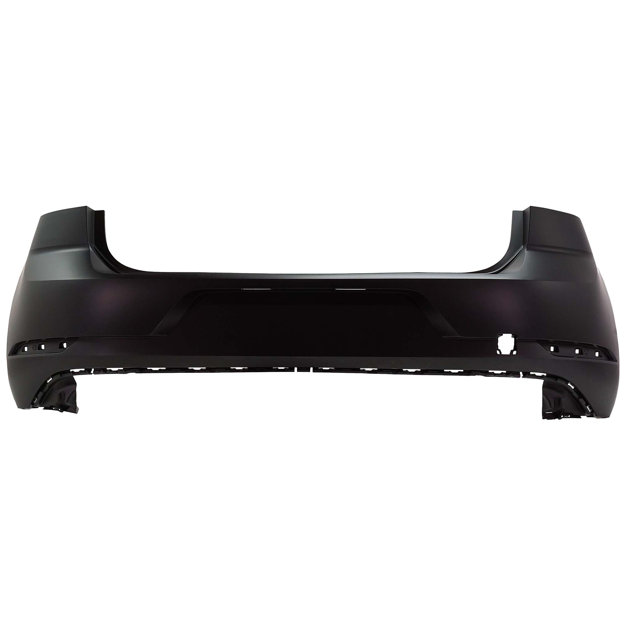 AM TIGUAN 18-21 REAR VALANCE Lower Bumper Spoiler Textured Black Standard Style SKU RV76010017 Partslink VW1115114 OEM 5NN807521G9B9