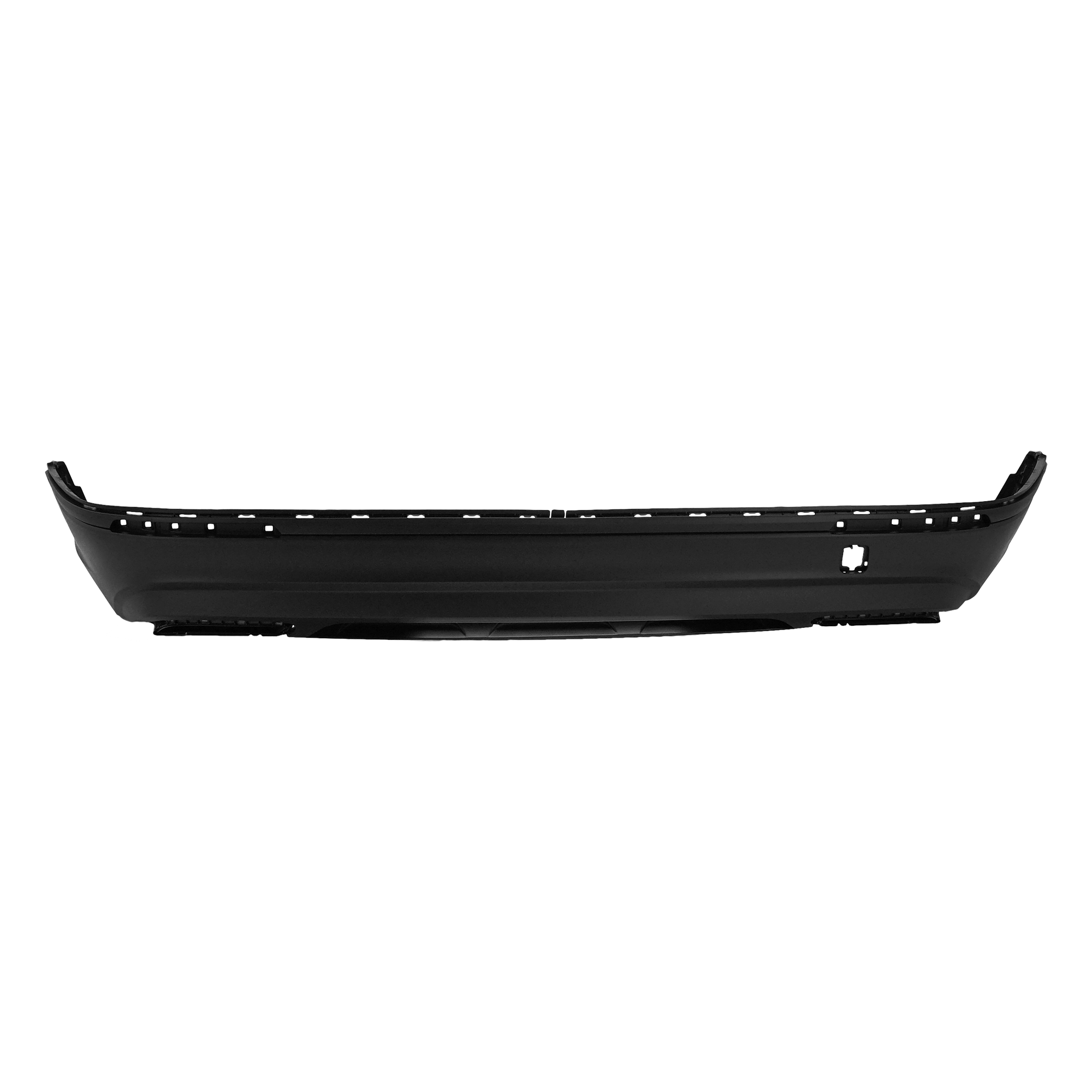 AM TIGUAN 18-21 REAR BUMPER MOLDING Lower Spoiler w o Park Assist Sensor Holes w o R Line Pkg S SE SEL SEL Premium Models SKU RV76350005 Partslink VW1115113 OEM 5NN807521F9B9