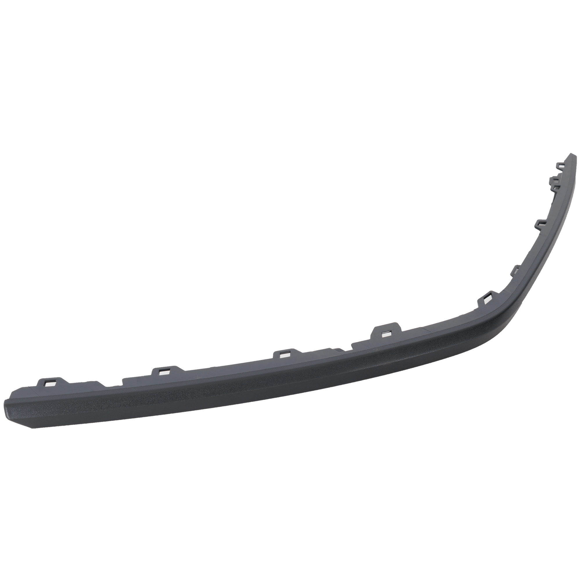 AM ATLAS CROSS SPORT 20-23 REAR BUMPER MOLDING RH Outer Black Plastic SKU RV76350017 Partslink VW1147111 OEM 3CM853842A9B9