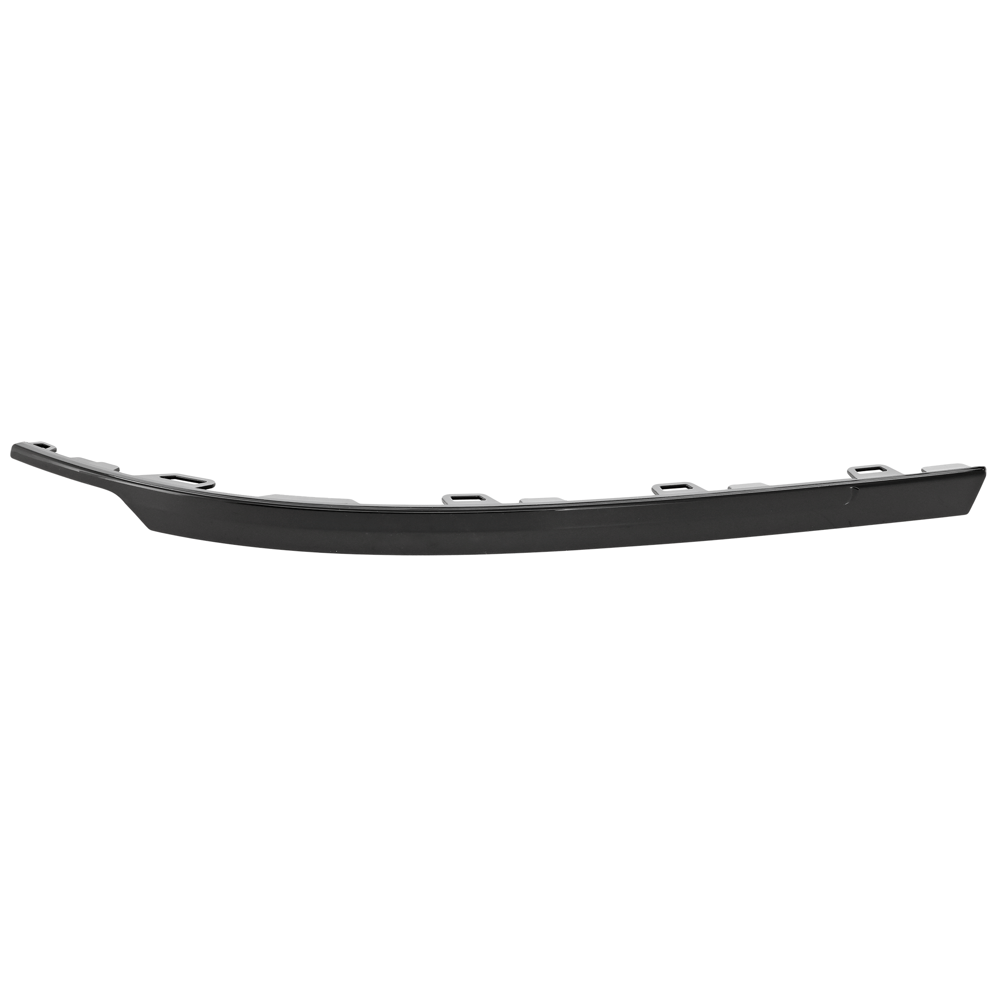 AM TIGUAN 19-24 REAR BUMPER MOLDING RH Outer Gloss Black w R Line Package SE SEL Models SKU RV76350019 Partslink VW1147115 OEM 5NN853842A041
