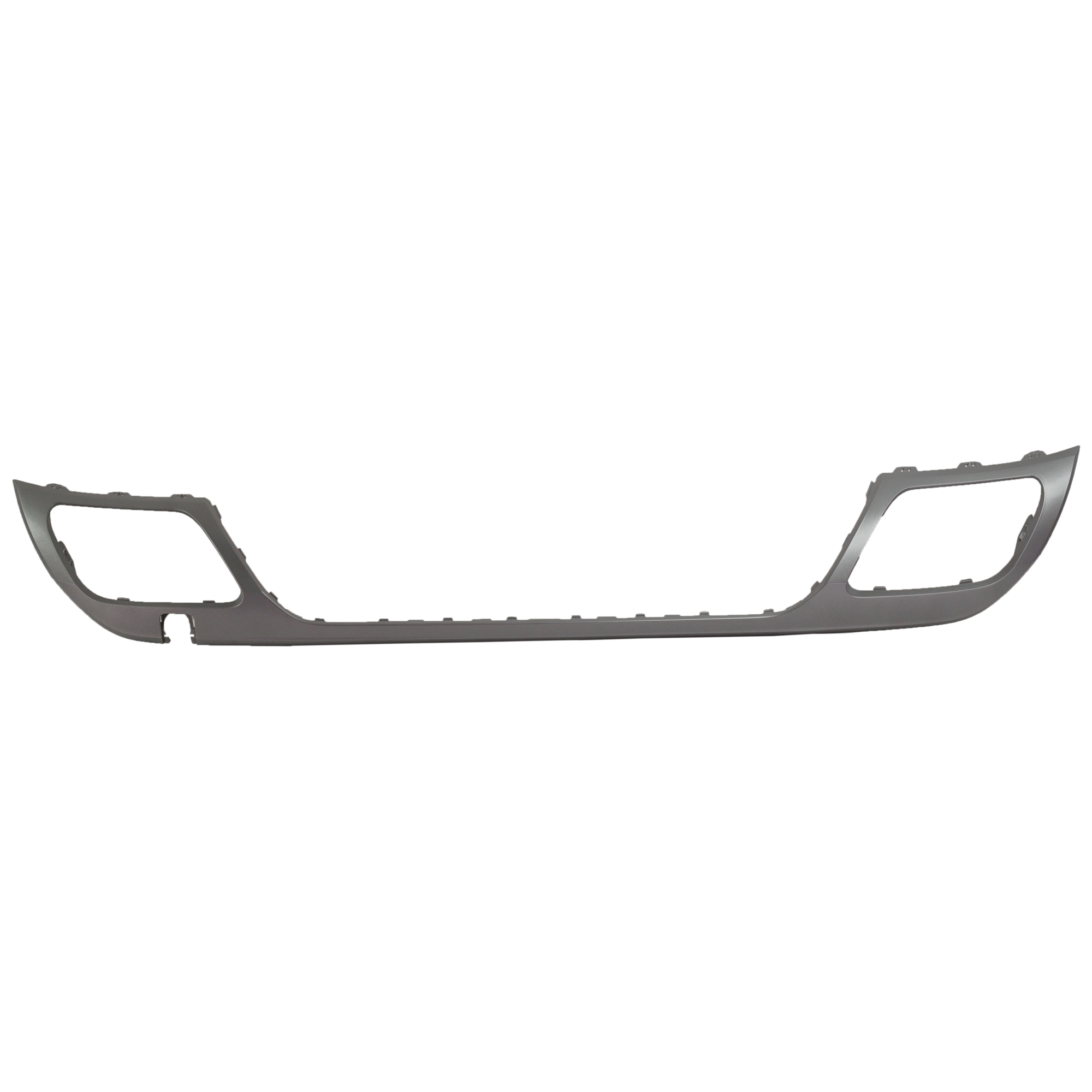 AM ATLAS 18-20 REAR LOWER VALANCE Lower Center Cover Painted Silver w o R line Package CAPA SKU RV76430003Q Partslink VW1195115C OEM 3CN807568AV3