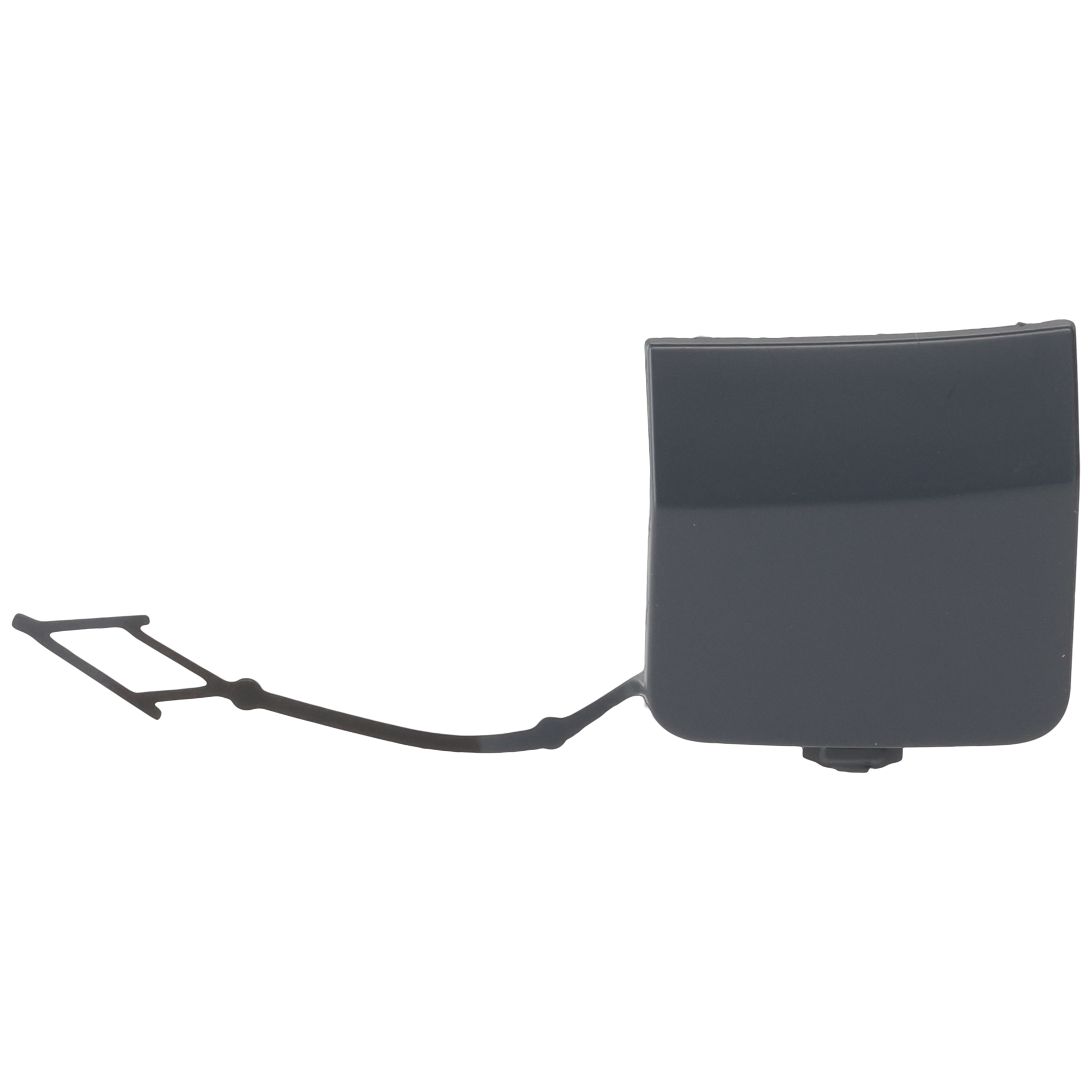 AM GTI 22-23 REAR HITCH COVER Plastic Mat Black Autobahn S SE Models SKU RV76690011 Partslink VW1129109 OEM 5H6807441GRU