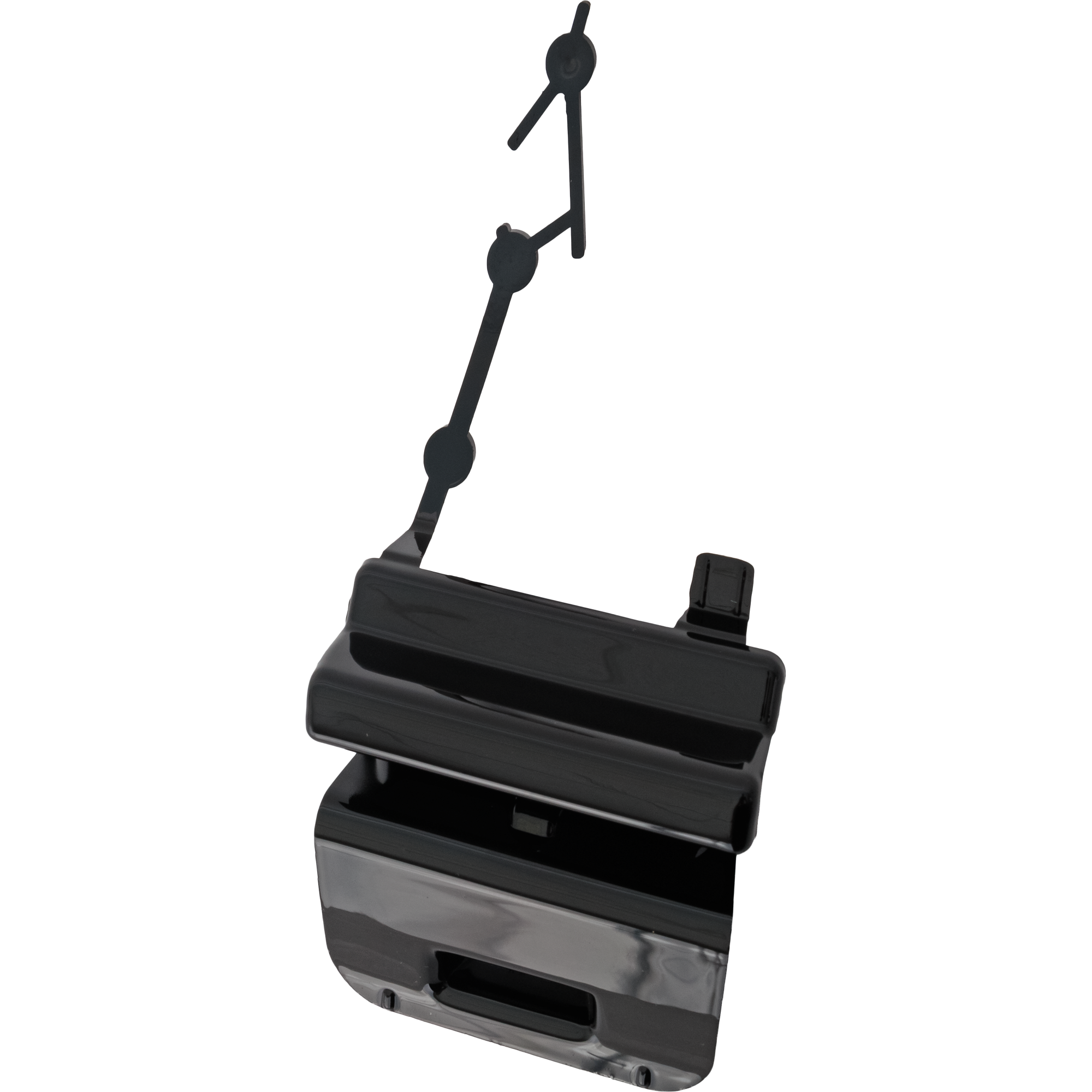 AM ATLAS 21-23 REAR HITCH COVER Lower Black w R Line Package SKU RV76690012 Partslink VW1129111 OEM 3CN807499A041