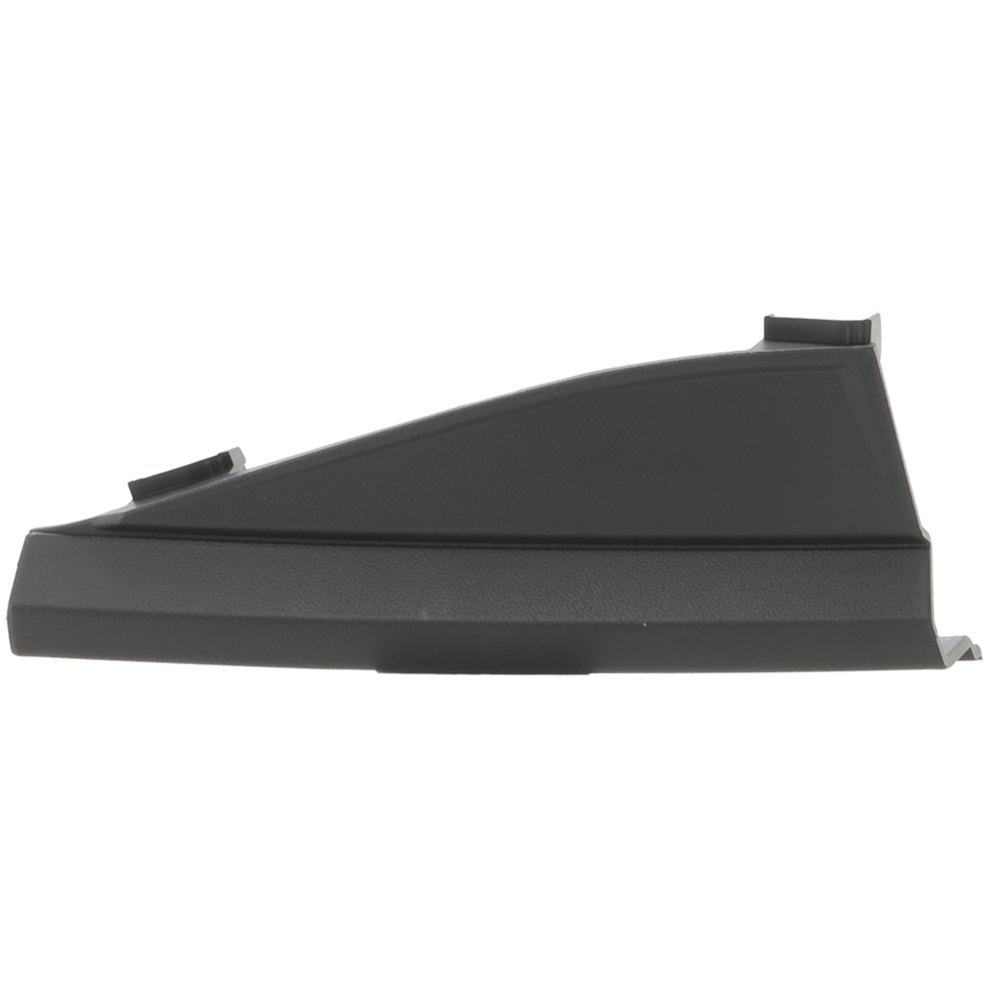 AM JETTA 22-23 REAR HITCH COVER LH Textured Black Plastic GLI Models SKU RV76690014 Partslink VW1129114 OEM 17A807441D9B9