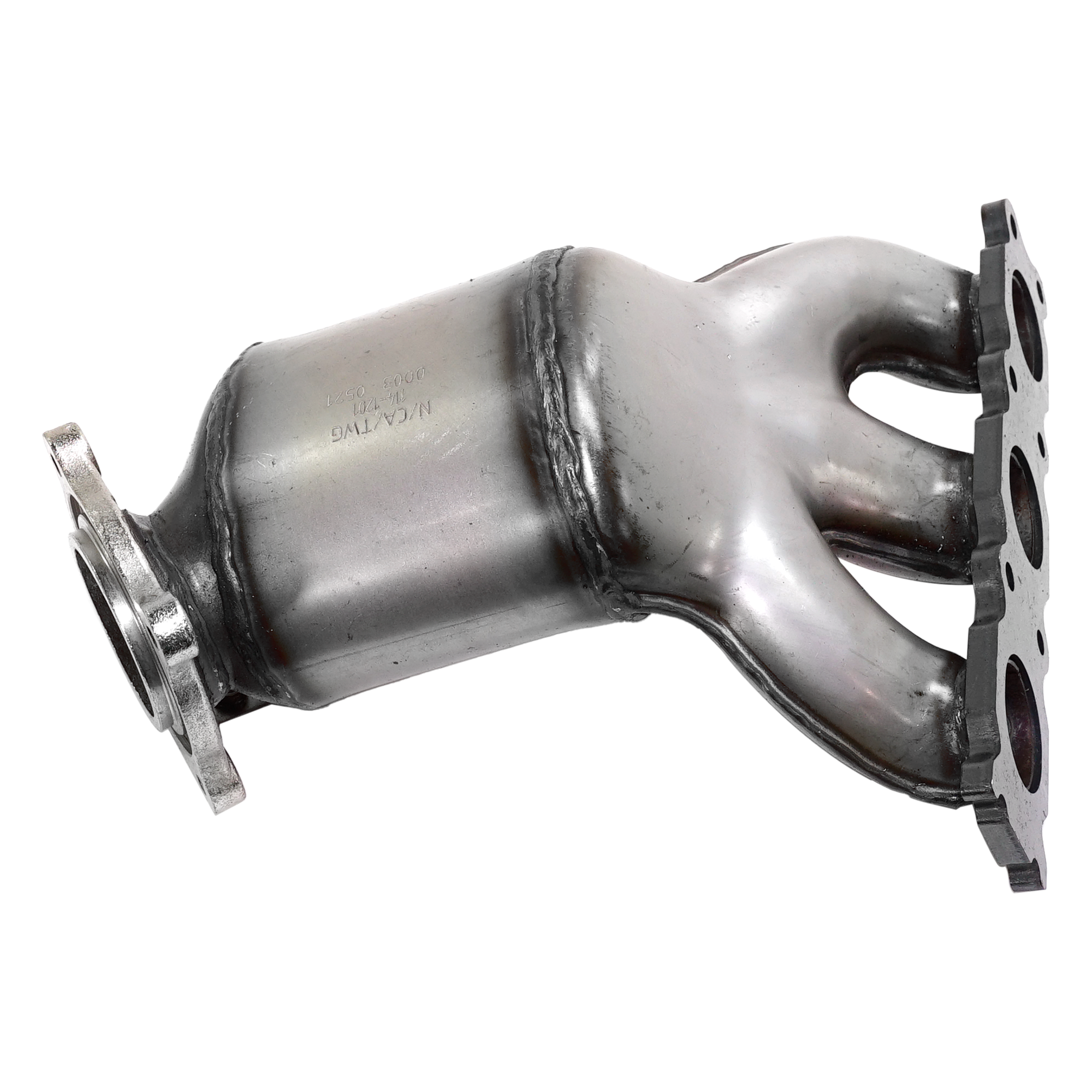 AM S80-07-10 LR2-08-12 V70 XC70-08-10 XC60-10-10 CATALYTIC CONVERTER RH 6 Cyl 3.2L Eng. w Exhaust Manifold SKU RV96030002