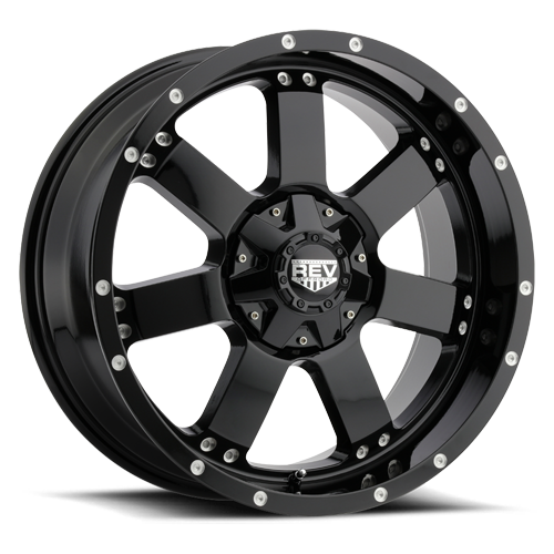 AM REV 17X9 GLOSS BLACK SKU RVW885B7908312