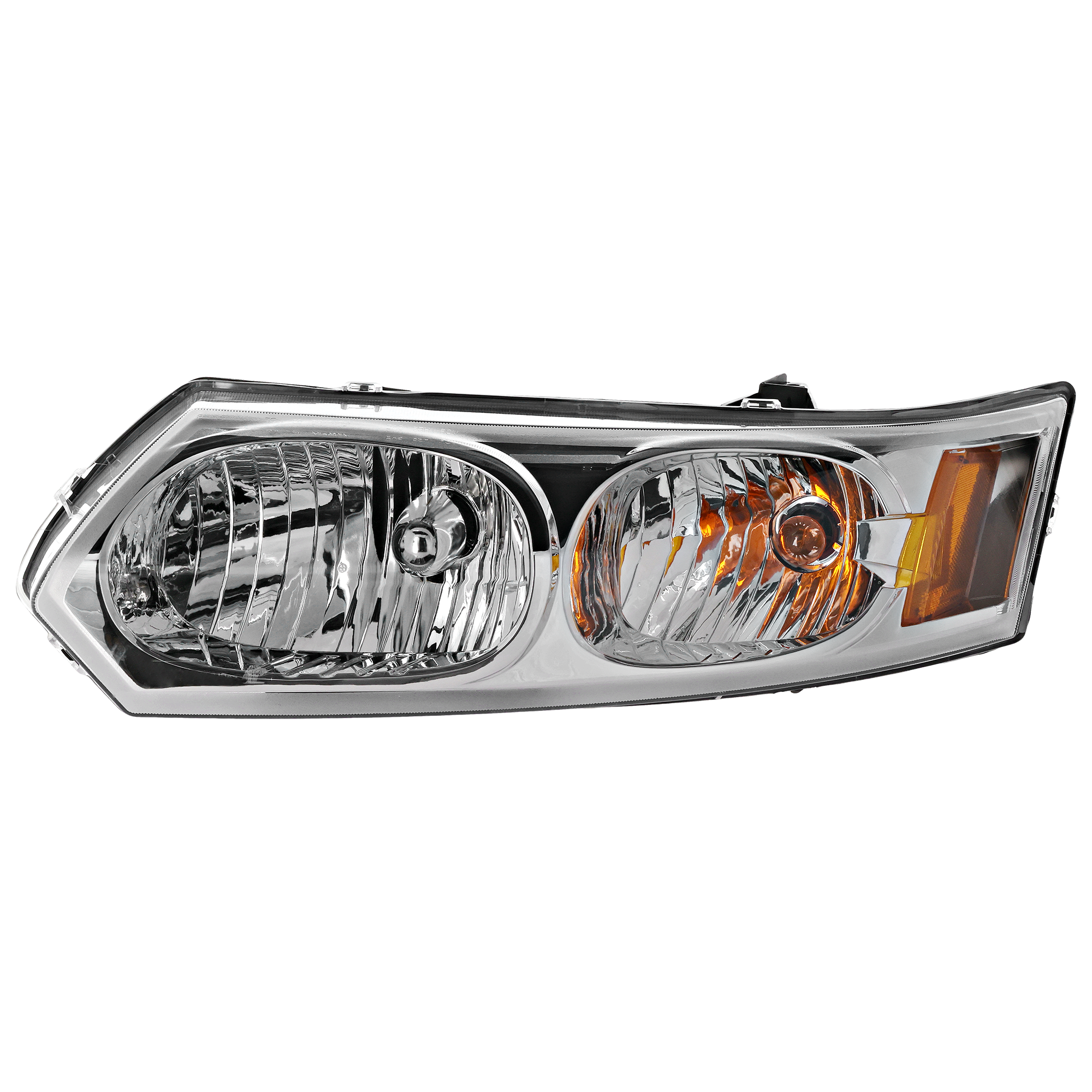 AM ION 03-07 HEAD LAMP LH Assembly Halogen Sedan CAPA SKU S100108Q Partslink GM2502231C OEM 15919399
