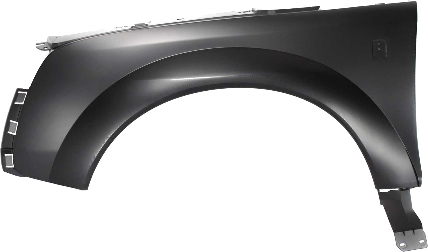 AM VUE 02-07 FRONT FENDER LH Primed Plastic SKU S220114P Partslink GM1240295 OEM 15842336