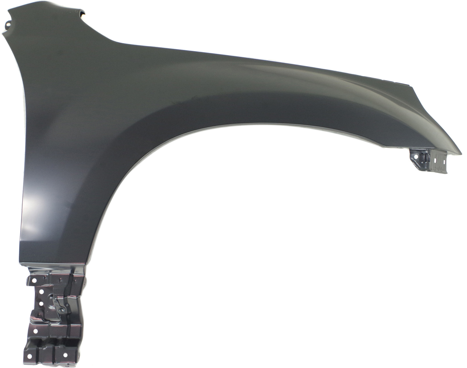 AM GRAND VITARA 06-13 FRONT FENDER RH Primed w o Side Lamp Hole and Mirror Hole CAPA SKU S220139Q Partslink SZ1241120C OEM 5760065810