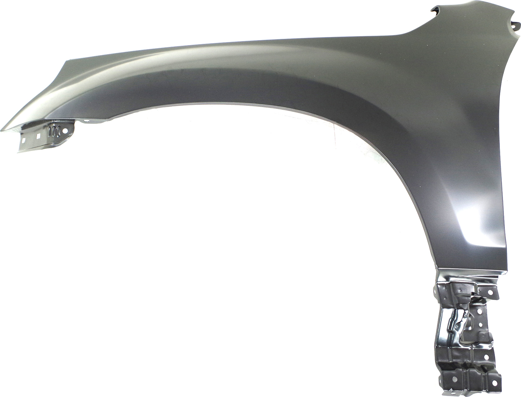 AM GRAND VITARA 06-13 FRONT FENDER LH Primed w o Side Lamp Hole and Mirror Hole SKU S220140 Partslink SZ1240120 OEM 5770065810