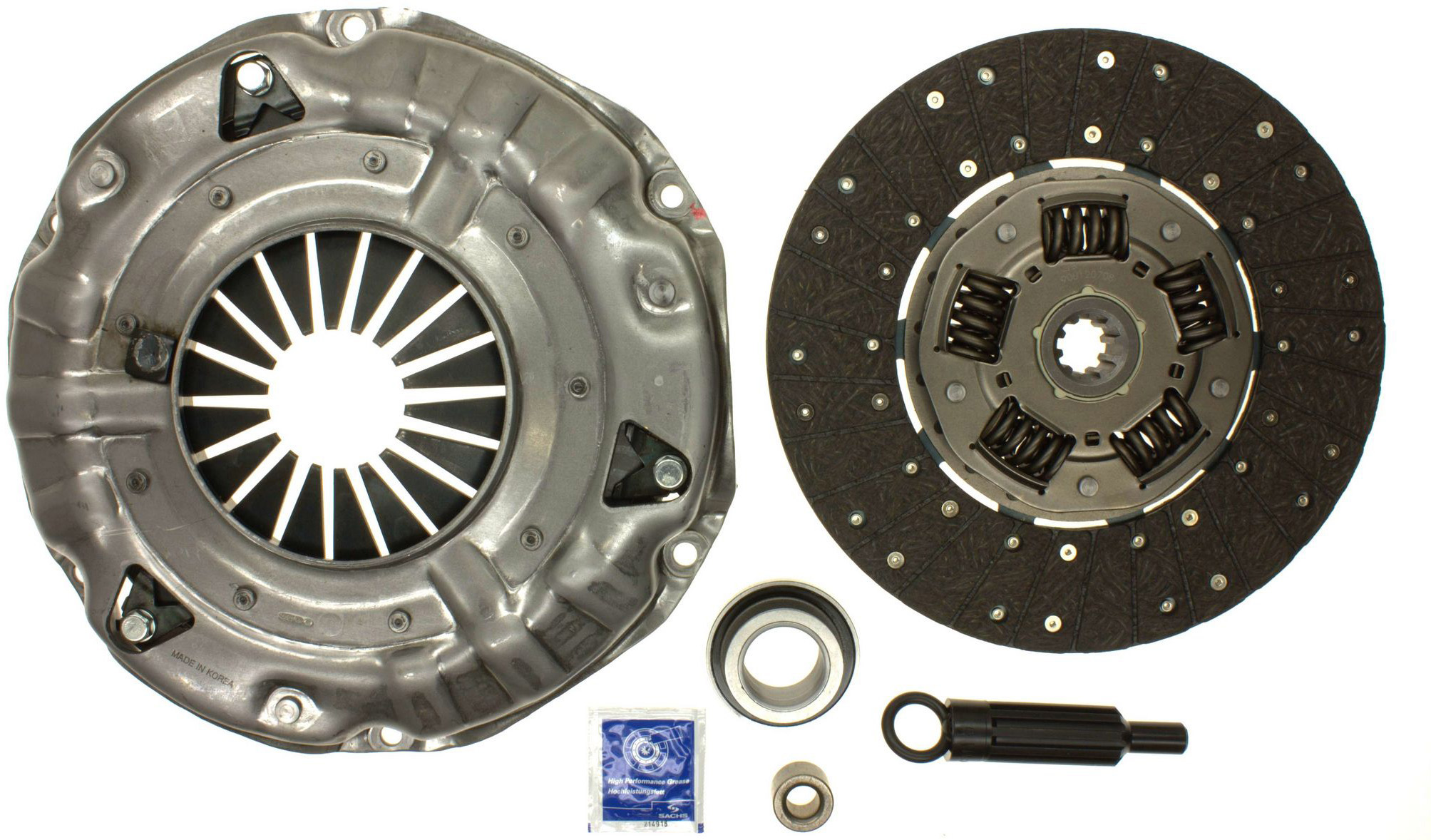 AM SACHS CLUTCH KIT 11 in. OD x 1-1-8 in. ID disc diameter 10 teeth Does not include flywheel clu SKU S2K187709